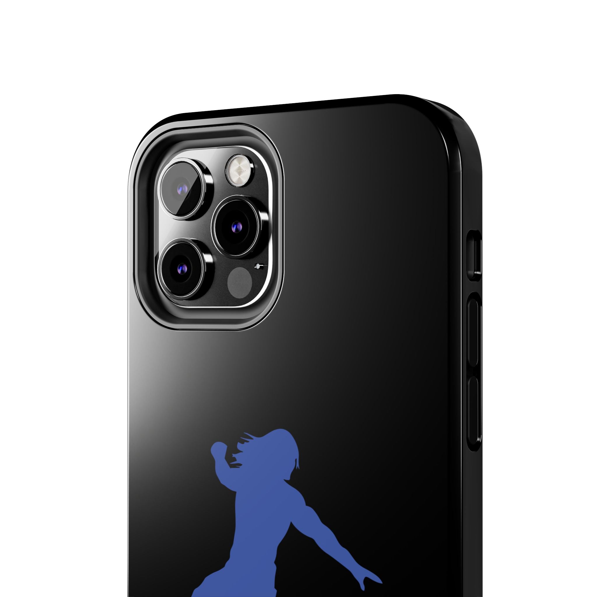 Roman Reigns Jump Blue Graphic Design, iPhone and Samsung Case Cool Graphic Sports Fan Phone Case