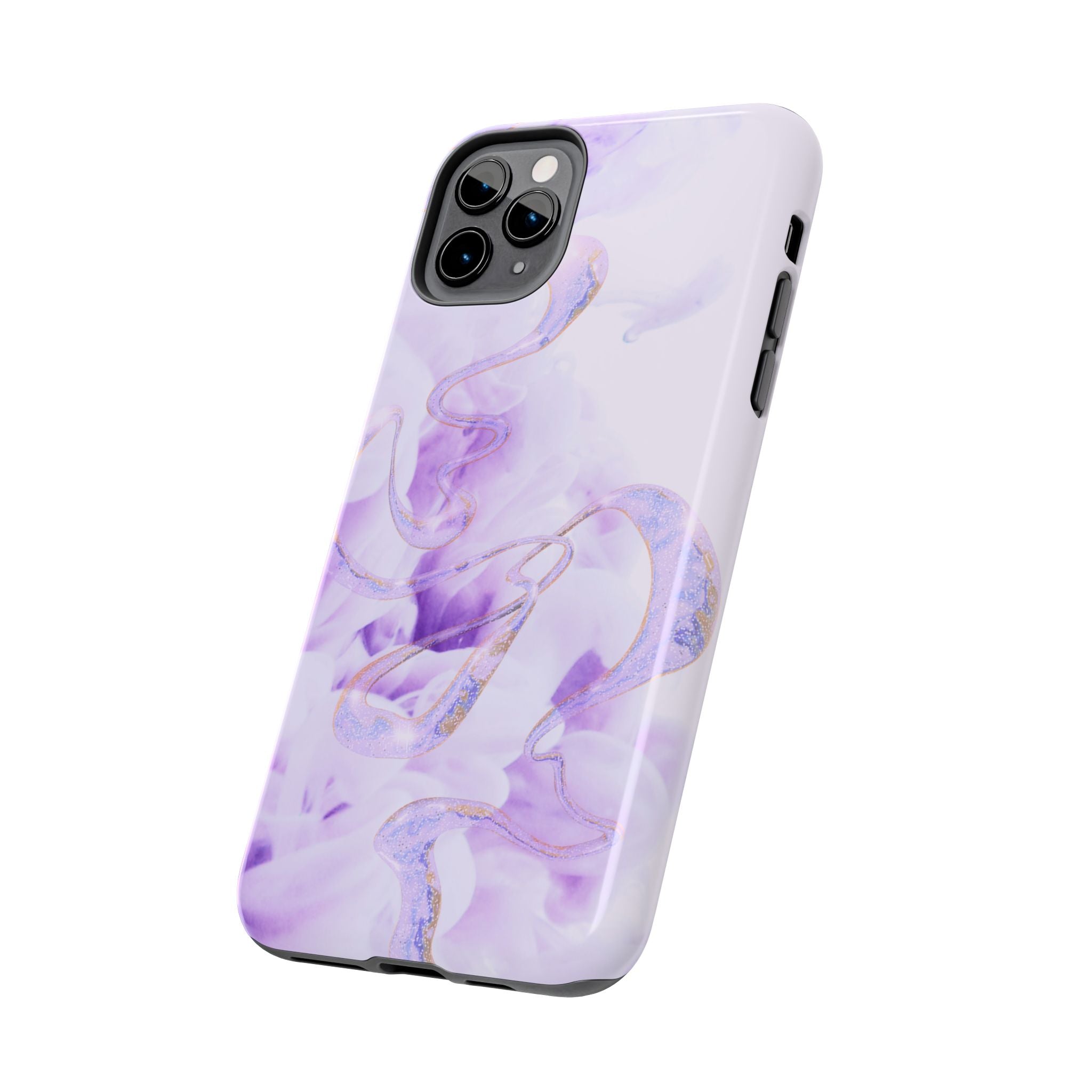 Abstract Purple Fluid Design, Elegant Phone Cases, Stylish Phone Covers, Chic Phone Protectors, Fashionable Case for Her, Trendy Smartphone Accessories