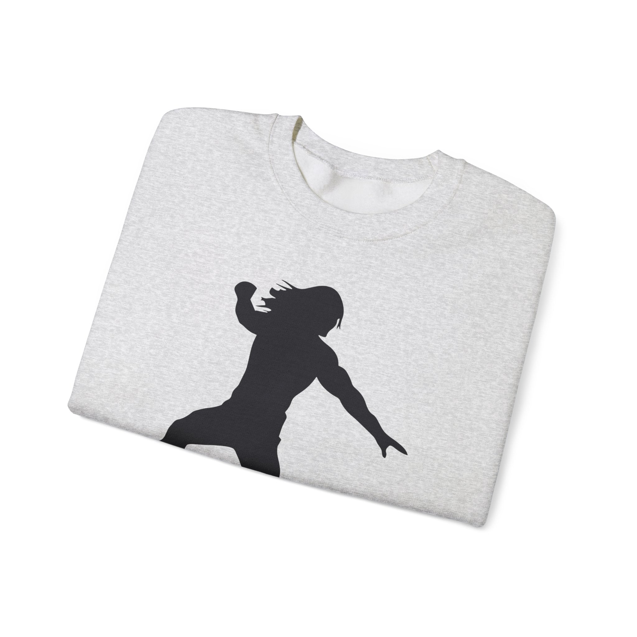 Roman Reigns Black Design, Wrestling Fan Unisex Sweatshirt - Gift for Him or Her, Casual Outwear, Graphic Design, Heavy Blend Crewneck Sweatshirt