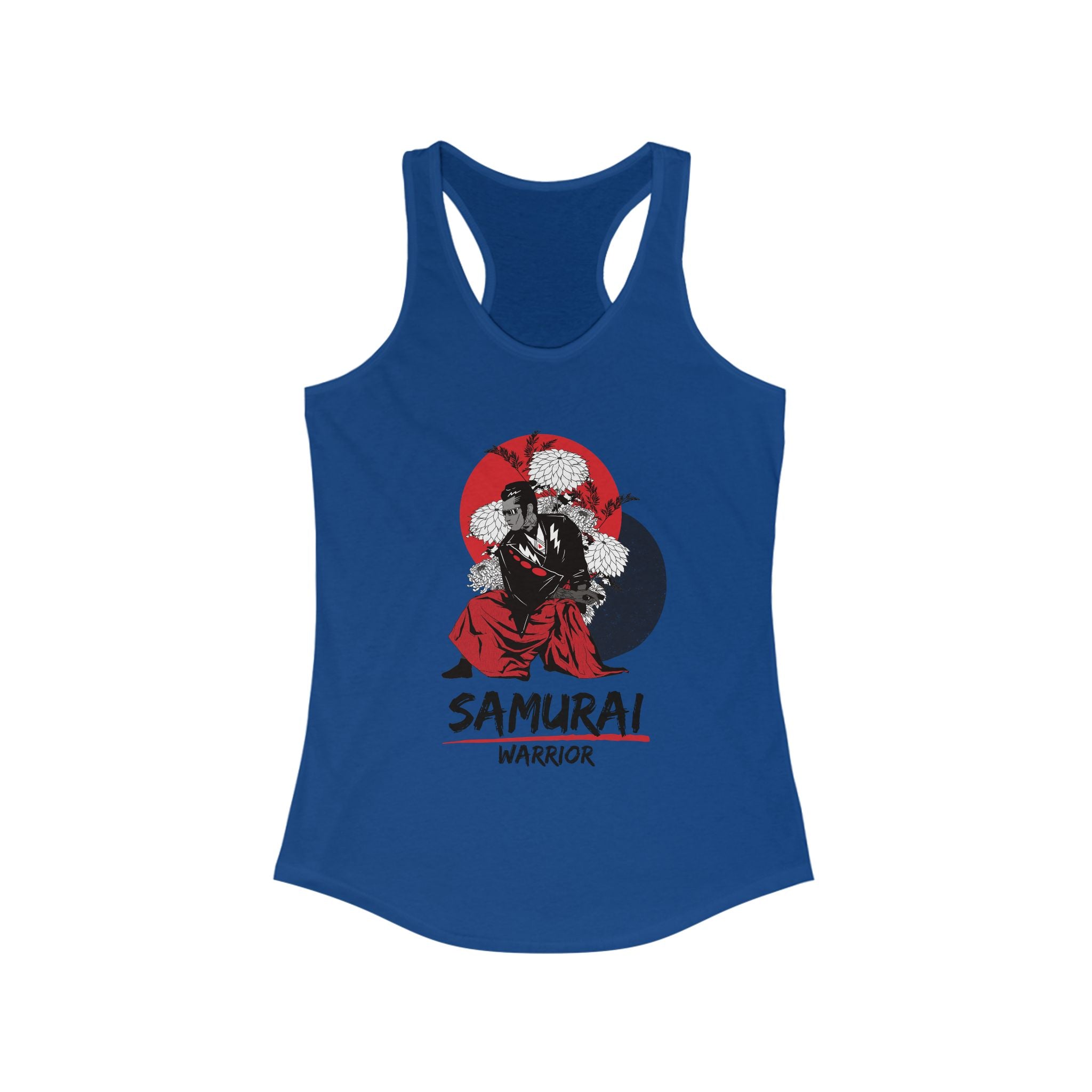 Workout Tank Tops for Women - Gym Exercise Athletic - Yoga Tops Racerback Sports Shirts - Warrior - Shirt Print