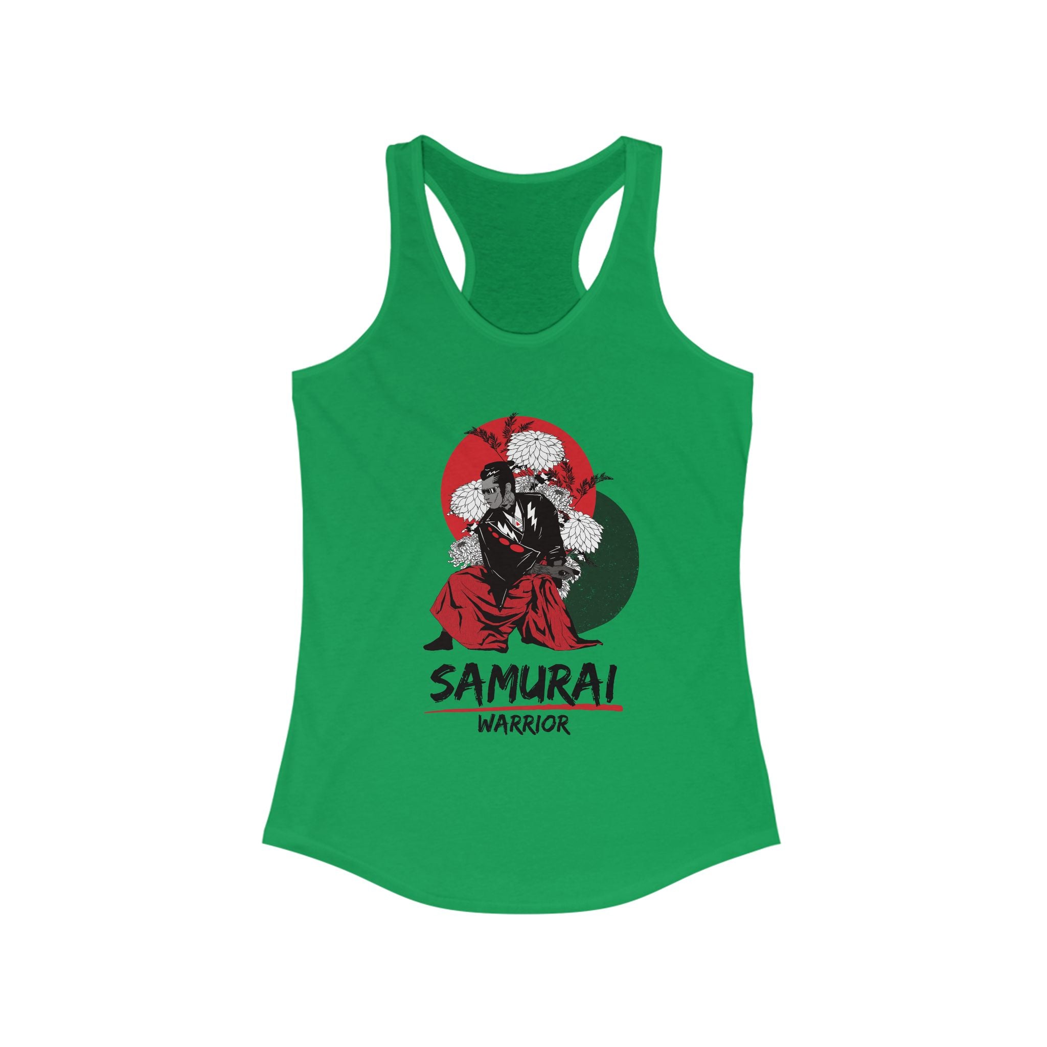 Workout Tank Tops for Women - Gym Exercise Athletic - Yoga Tops Racerback Sports Shirts - Warrior - Shirt Print