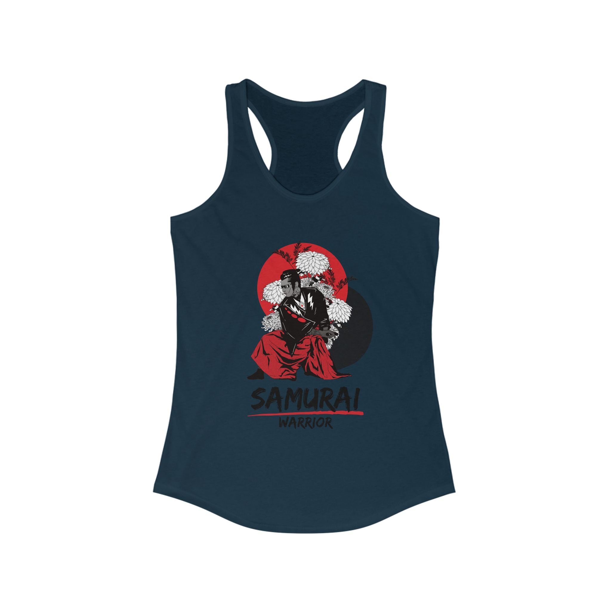 Workout Tank Tops for Women - Gym Exercise Athletic - Yoga Tops Racerback Sports Shirts - Warrior - Shirt Print