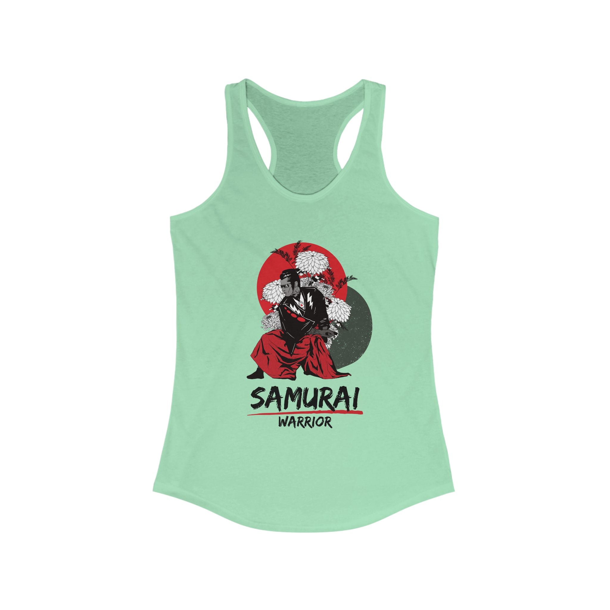 Workout Tank Tops for Women - Gym Exercise Athletic - Yoga Tops Racerback Sports Shirts - Warrior - Shirt Print