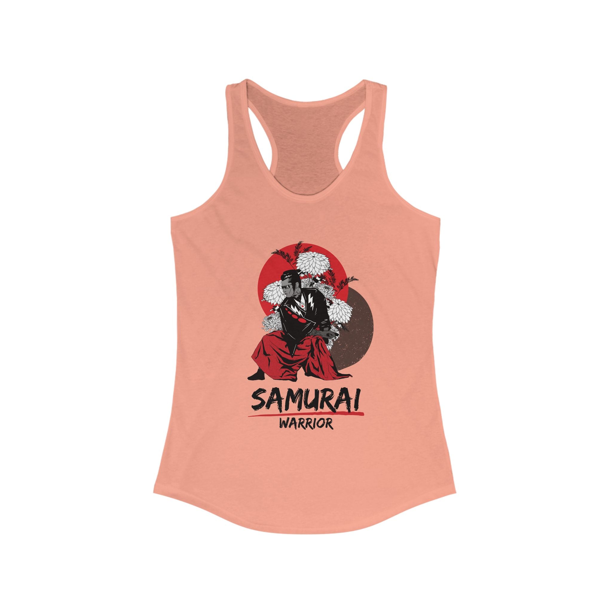 Workout Tank Tops for Women - Gym Exercise Athletic - Yoga Tops Racerback Sports Shirts - Warrior - Shirt Print