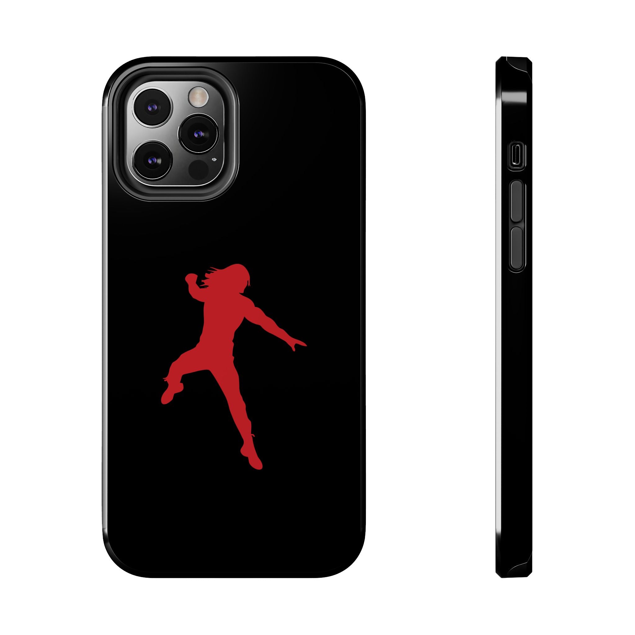 Roman Reigns Jump Red Graphic Design, iPhone and Samsung Case Cool Graphic Sports Fan Phone Case