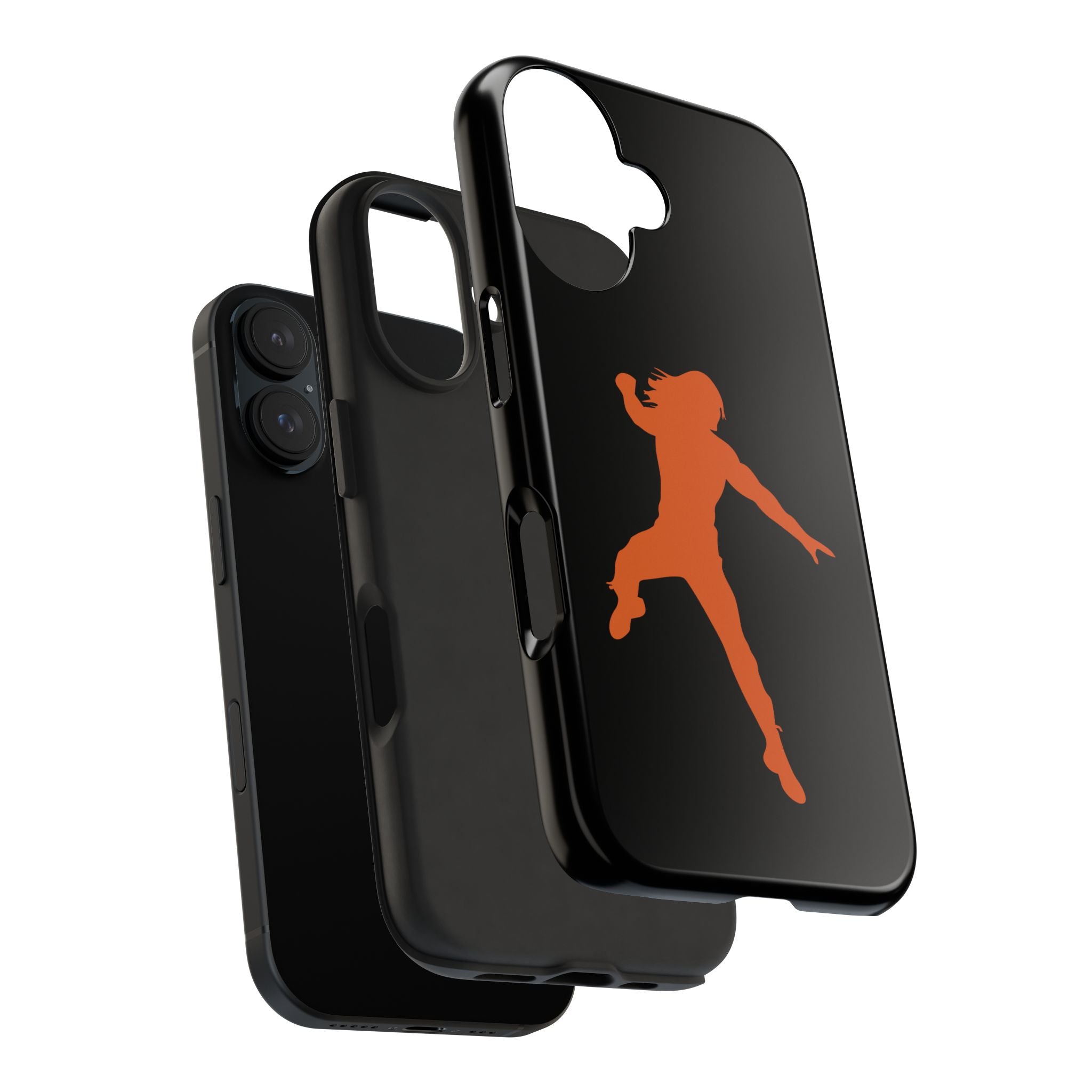 Roman Reigns Jump Orange Graphic Design, iPhone and Samsung Case Cool Graphic Sports Fan Phone Case