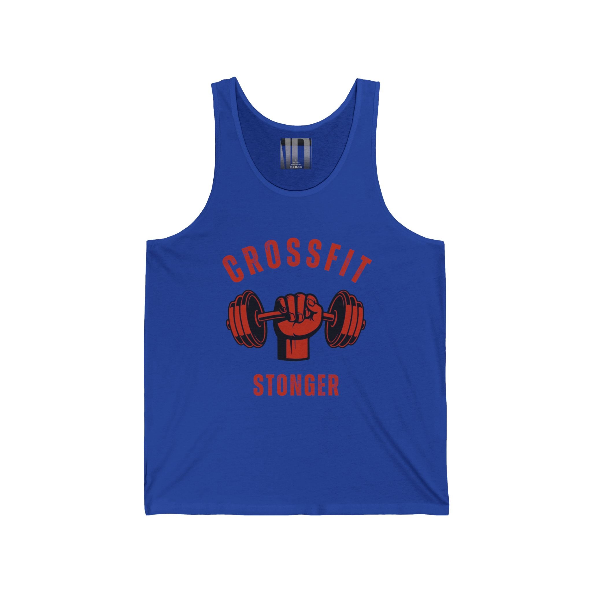 Crossfit Stronger, Gym Dudes Tank Top, Workout Sleeveless Shirt, Fitness Muscle Tee, Athletic Unisex Jersey Tank, Bodybuilding Tank, Exercise Vest