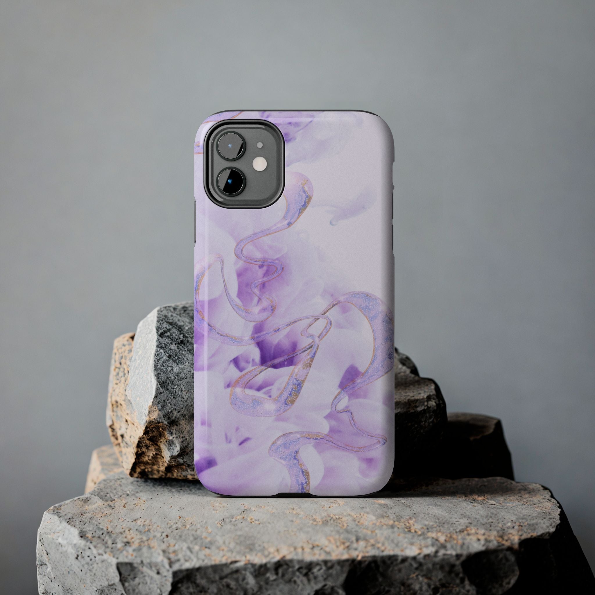 Abstract Purple Fluid Design, Elegant Phone Cases, Stylish Phone Covers, Chic Phone Protectors, Fashionable Case for Her, Trendy Smartphone Accessories