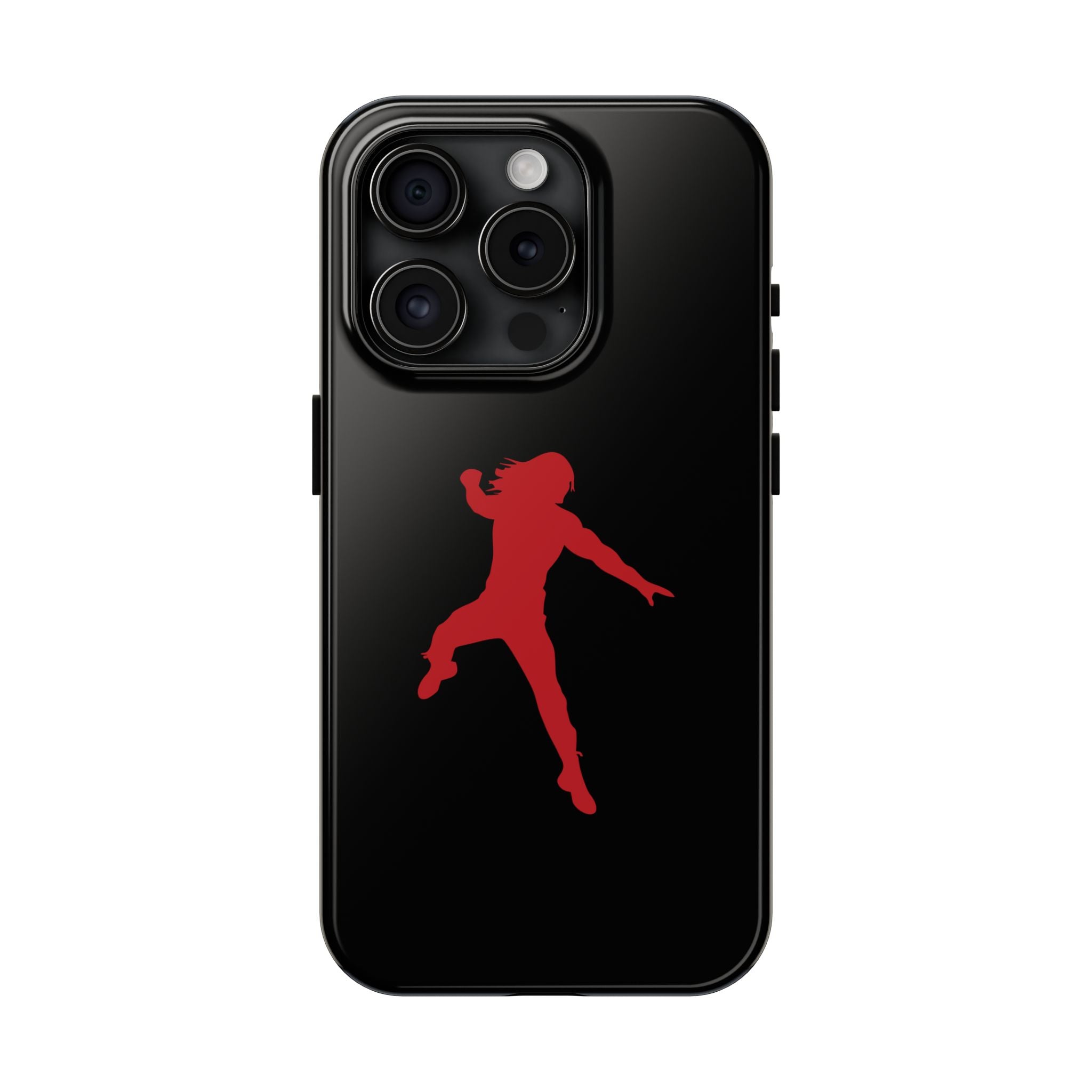 Roman Reigns Jump Red Graphic Design, iPhone and Samsung Case Cool Graphic Sports Fan Phone Case