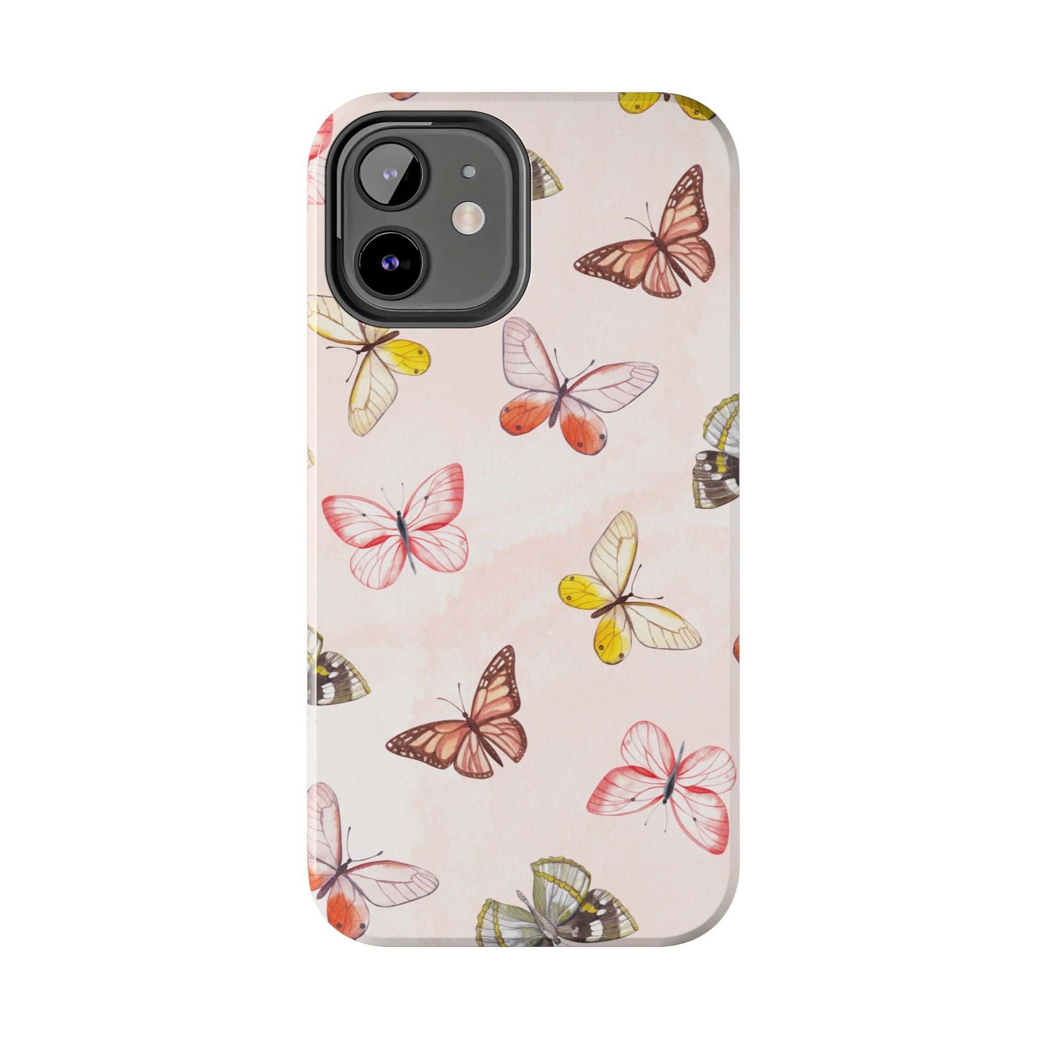 Pink Butterflies, Elegant Phone Cases, Stylish Phone Covers, Chic Phone Protectors, Fashionable Case for Her, Trendy Smartphone Accessories