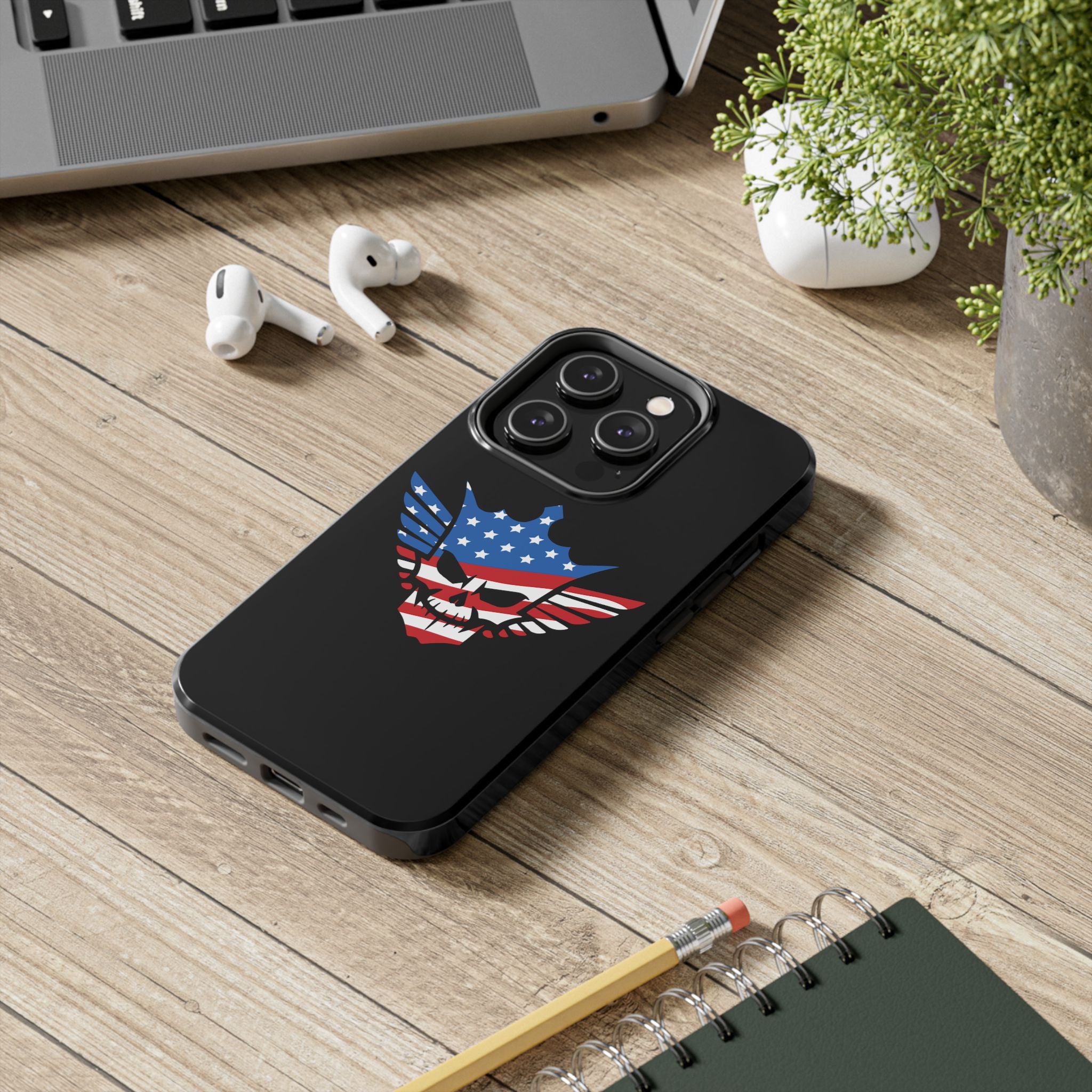 Cody Rhodes Flag Design, iPhone and Samsung Case Cool Graphic Sports Fan Phone Case