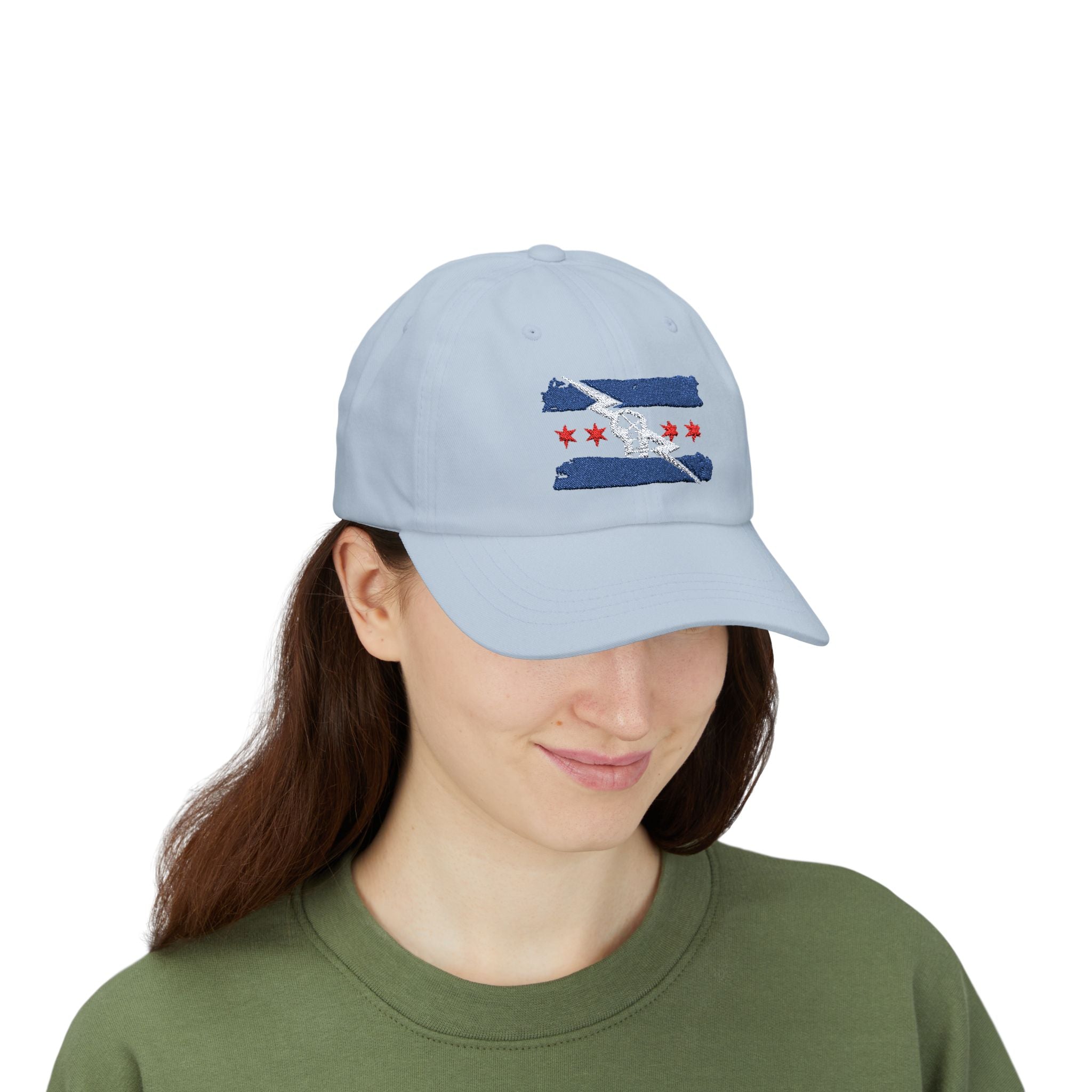 CM Punk Flag Tri-color Blue-Red-White Sports Fan, Wrestling Dad Cap for Her and Him - Unisex Classic