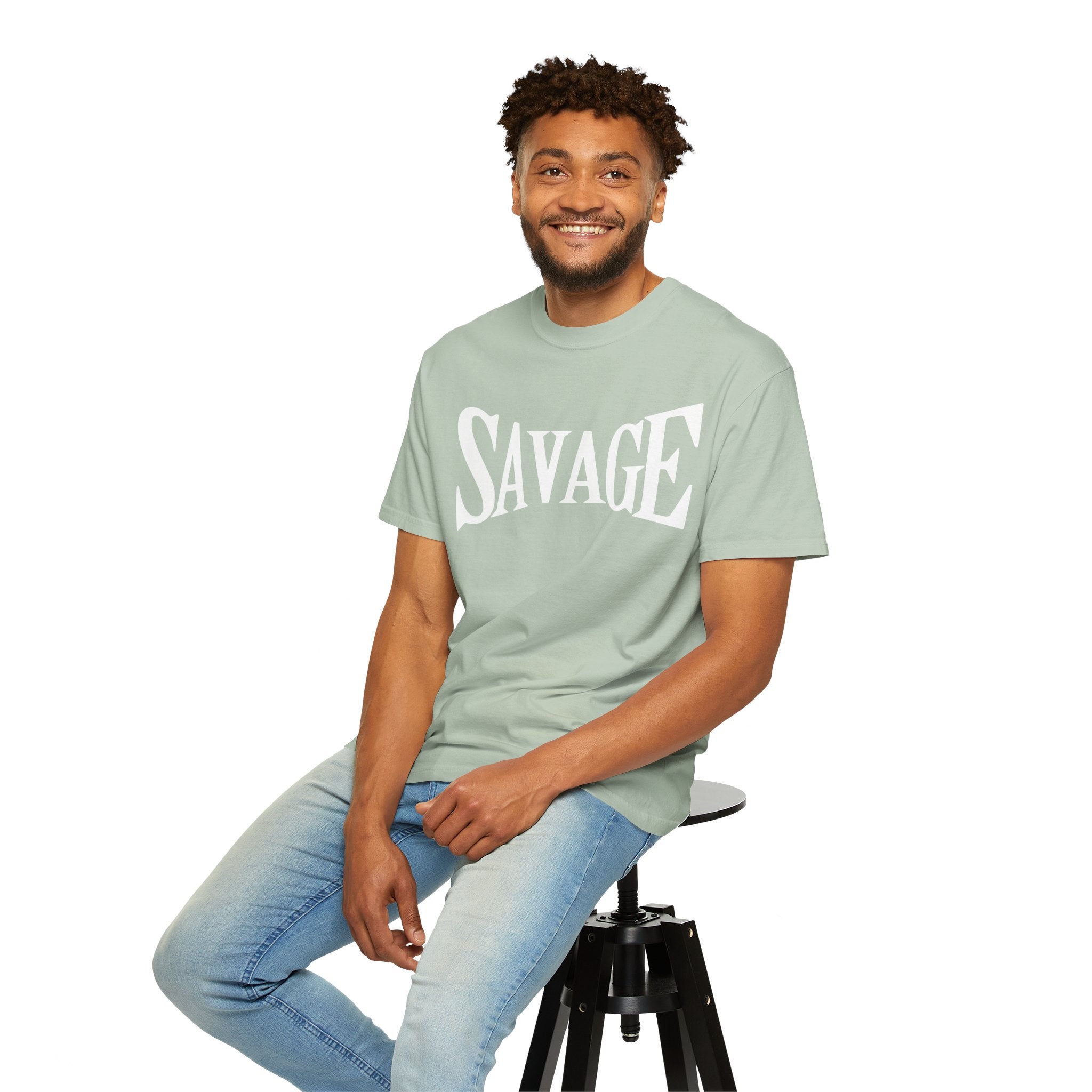 Savage, Graphic Design Unisex T-shirt, Casual Cotton Outwear, Gift for Him- Gift for Her, Stylish Tee, Cool Shirt, Trendy Apparel, Comfortable Top,