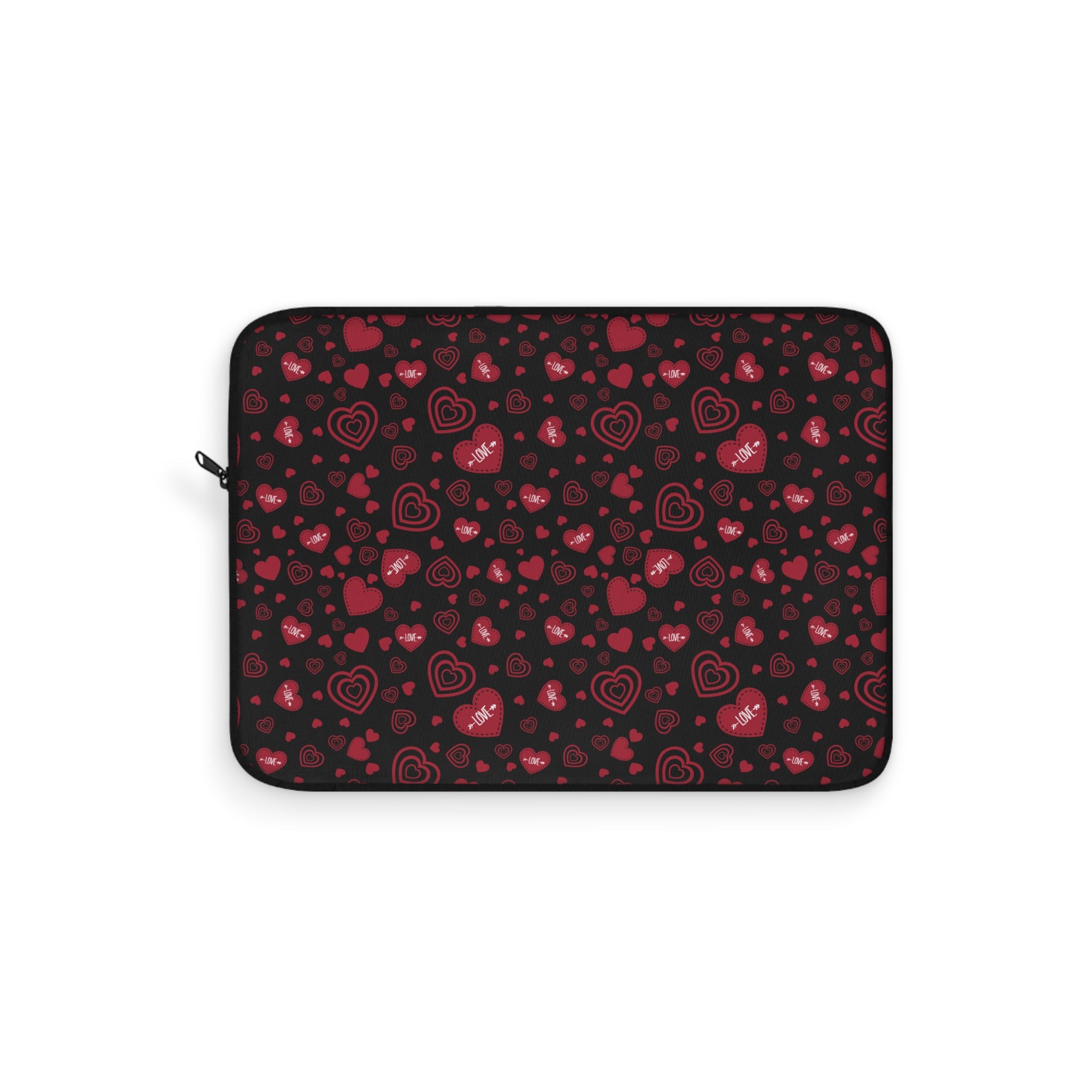 Valentine Love Laptop Carrying Case, Computer Sleeve | Patchwork Cottage, Laptop Sleeve - Valentine's Day Gift