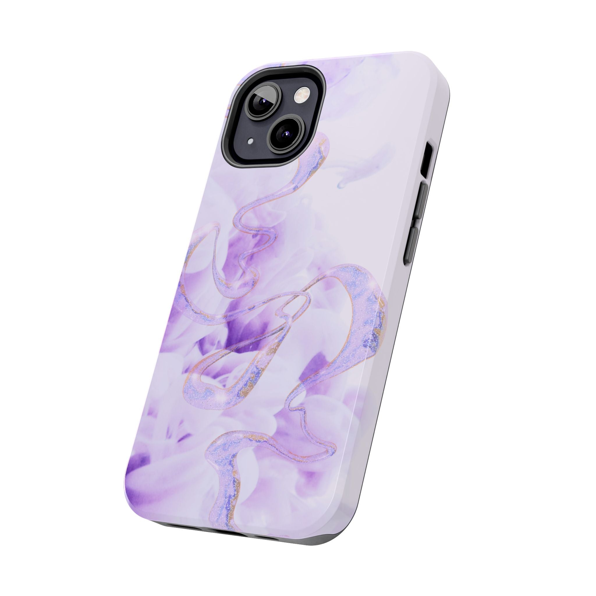 Abstract Purple Fluid Design, Elegant Phone Cases, Stylish Phone Covers, Chic Phone Protectors, Fashionable Case for Her, Trendy Smartphone Accessories