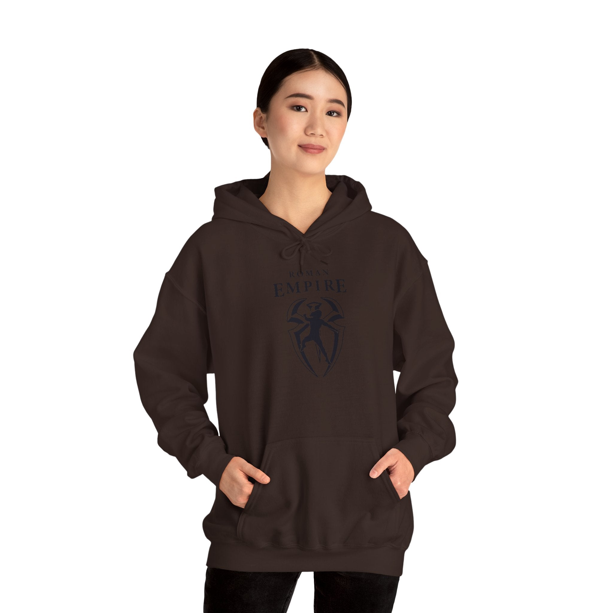 Roman Empire Roman Reigns Graphic Hoodies, Gift for Her - Gift for Him, Sports Fan Wrestling Unisex Hooded Sweatshirt, Casual Outwear