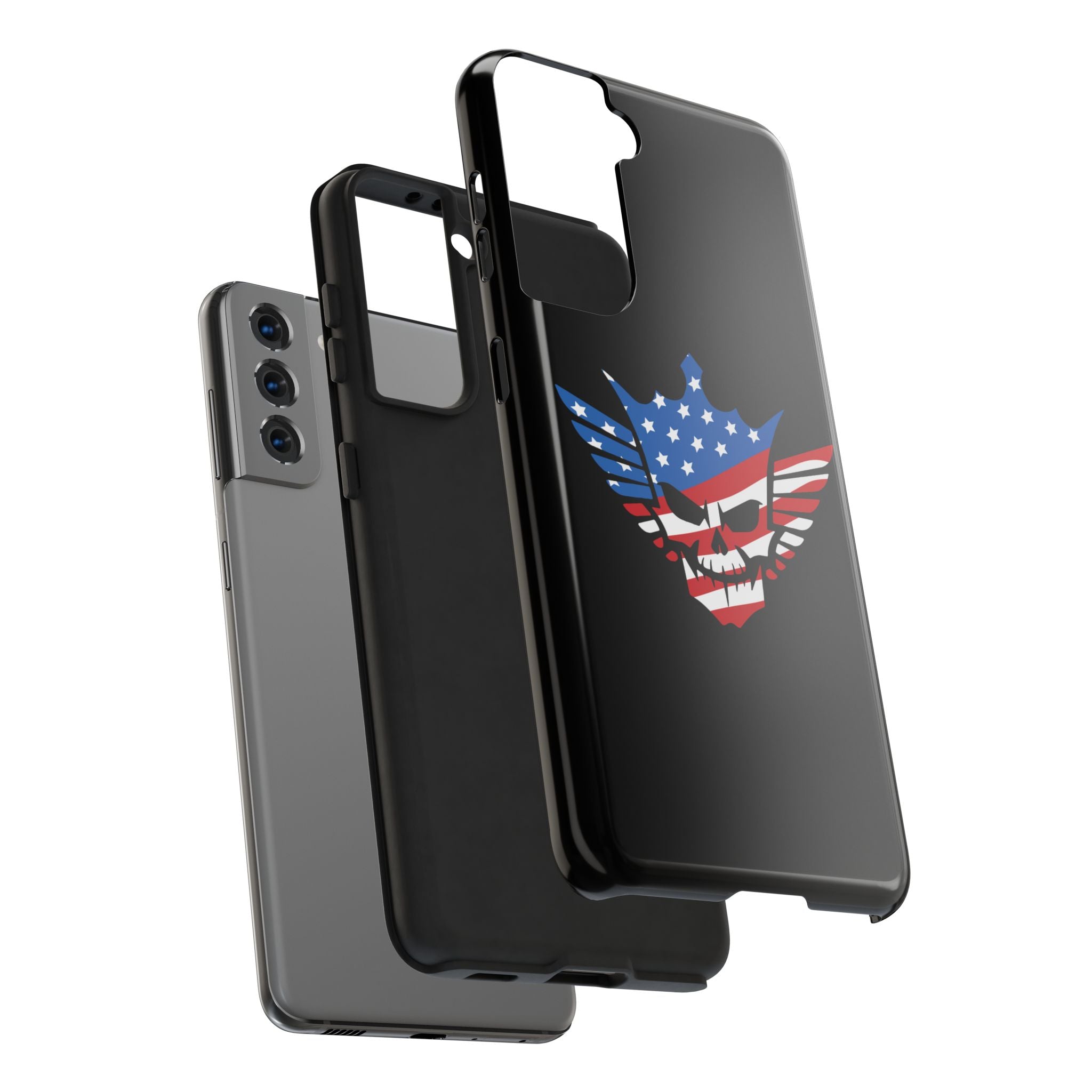 Cody Rhodes Flag Design, iPhone and Samsung Case Cool Graphic Sports Fan Phone Case