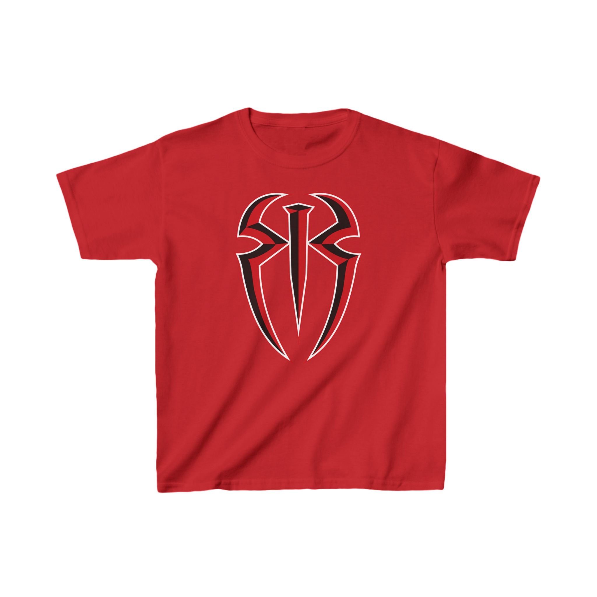 Romans, Red Black Roman Reigns Shirt, Unisex Kids Shirt, Sports Fan T-Shirt, Best Gift for Kids,  Cotton Shirt for Kids