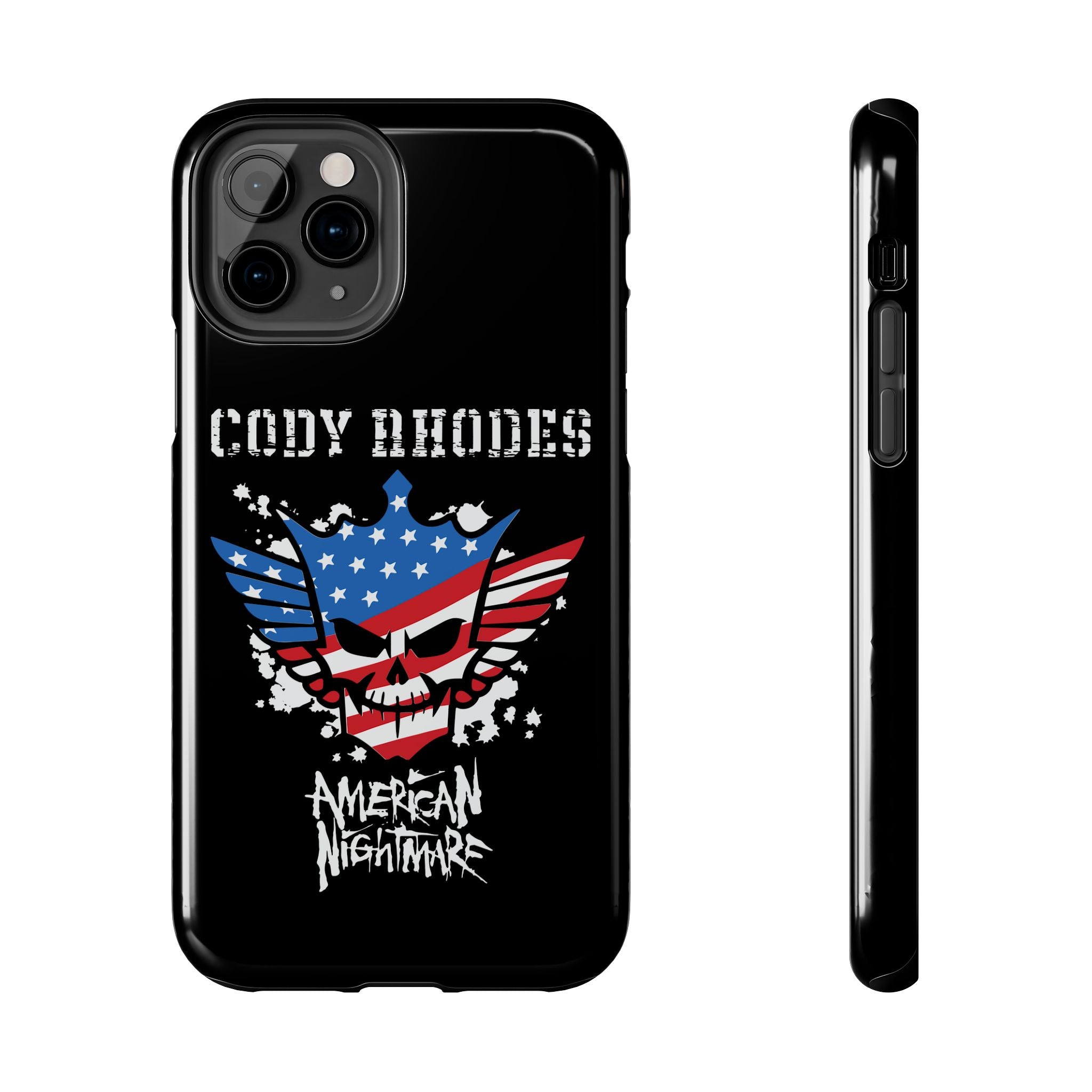 Cody Rhodes, American Nightmare, iPhone and Samsung Case Cool Graphic Sports Fan Phone Case