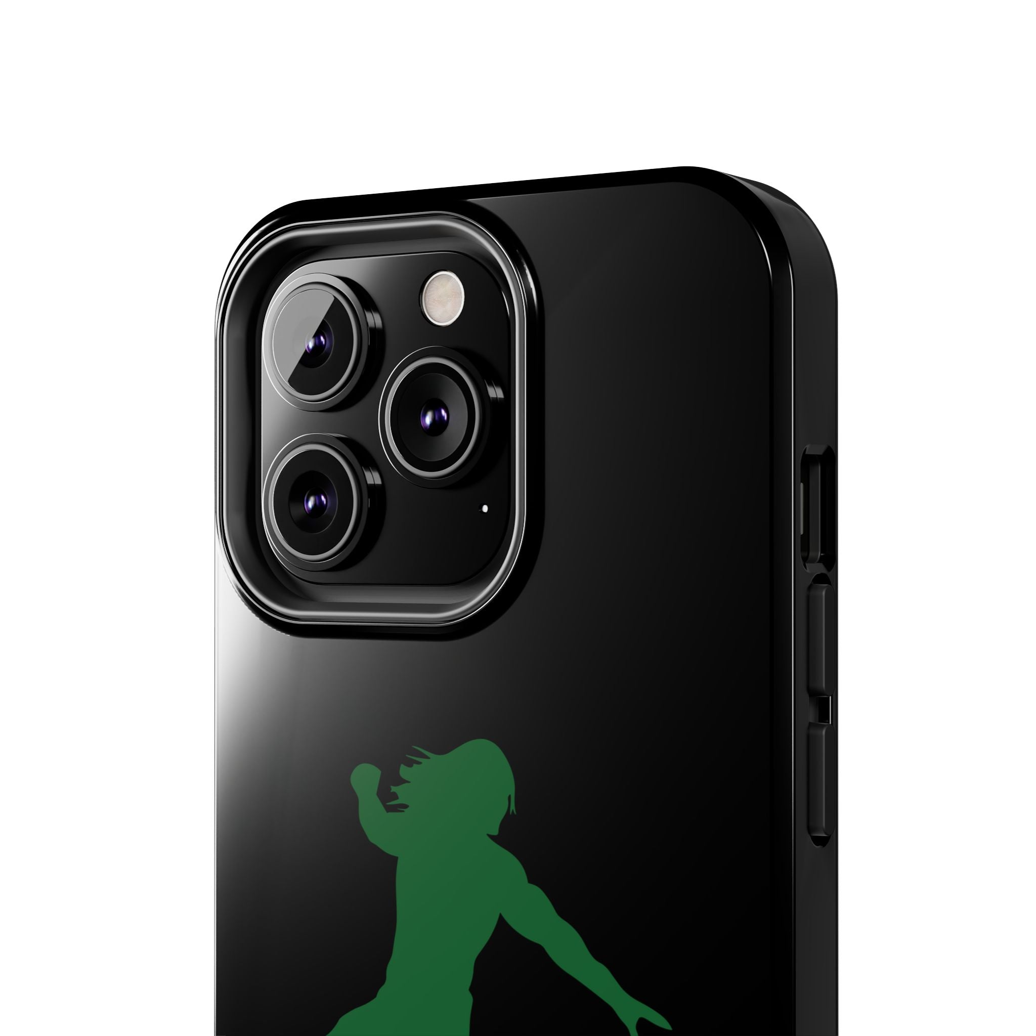 Roman Reigns Jump Green Graphic Design, iPhone and Samsung Case Cool Graphic Sports Fan Phone Case