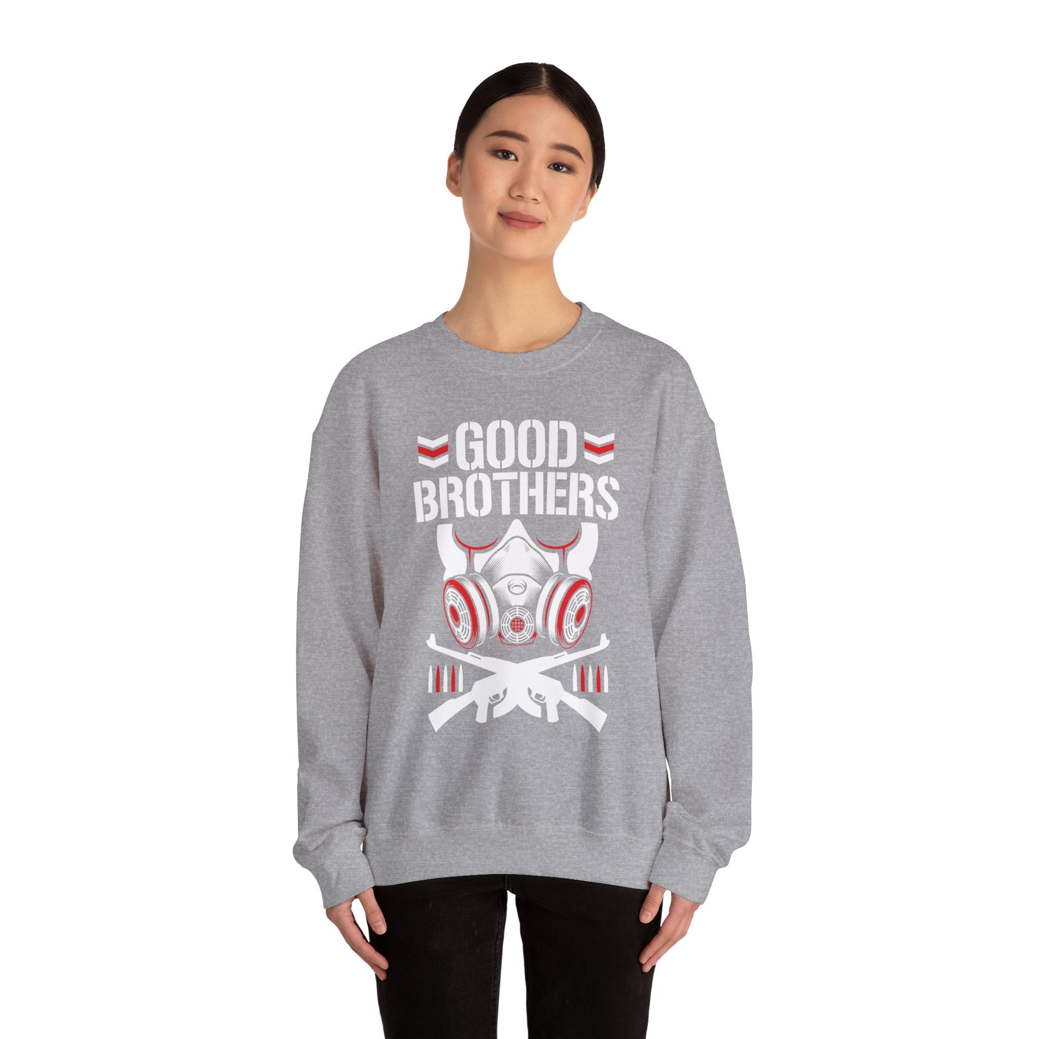 Good Brothers Sweatshirt  Design, Sports Sweatshirt, Wrestling  Fan Unisex Sweatshirt - Gift for Him or Her, Casual Outwear, Heavy Blend Crewneck Sweatshirt