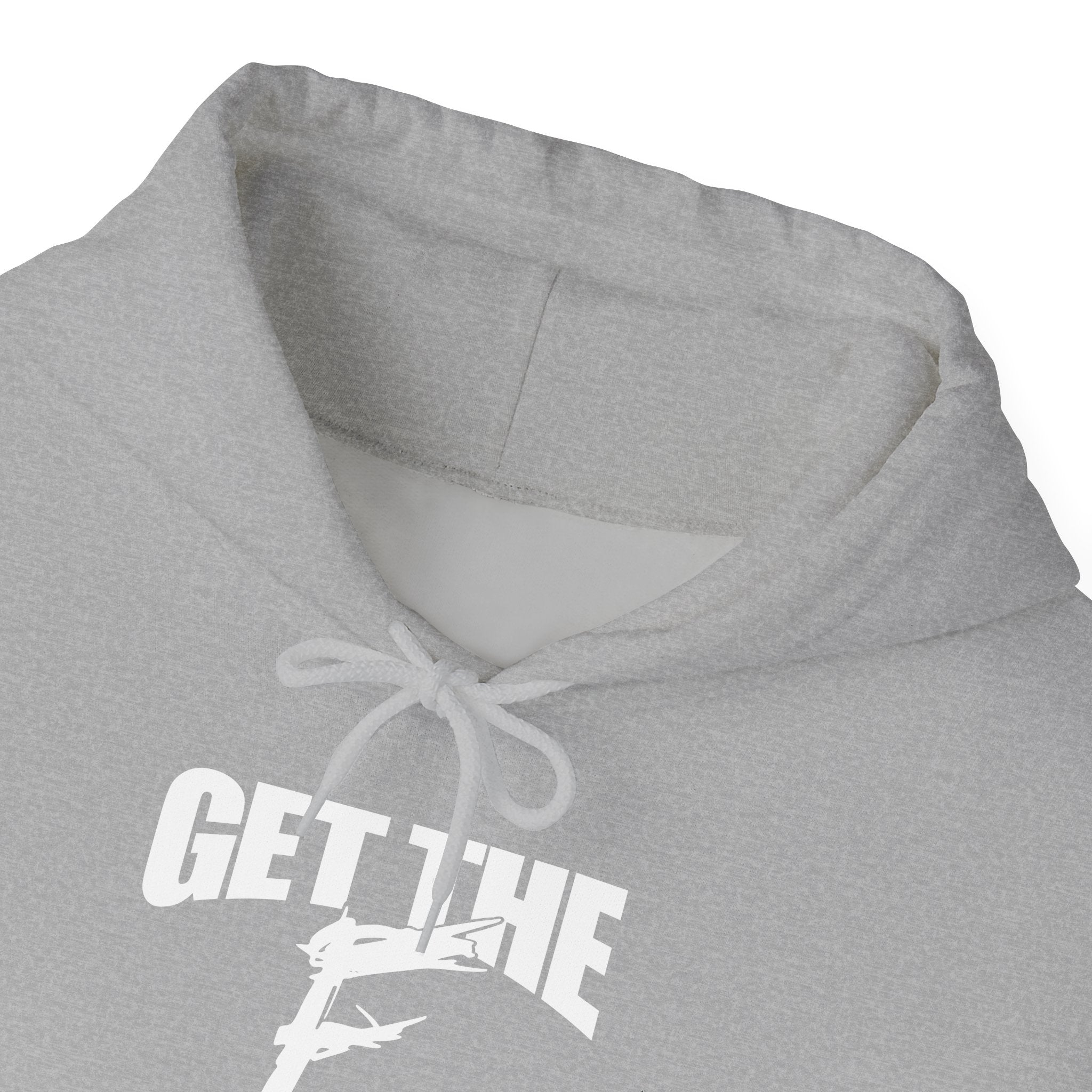 " Get The " F " Out Hoodies, Gift for Her - Gift for Him, Sports Fan Wrestling Unisex Hooded Sweatshirt, Casual Outwear