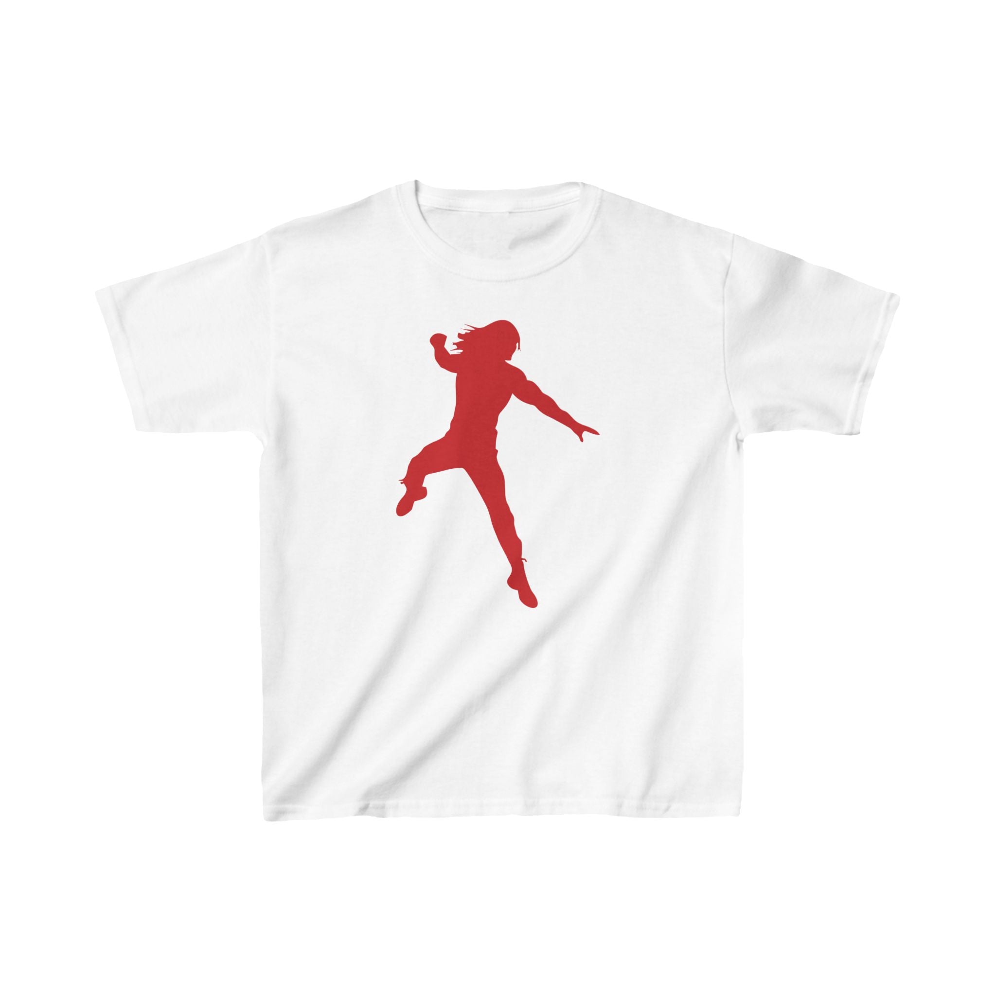 Jump Roman Reigns Red Graphic Design Shirt, Unisex Kids Shirt, Sports Fan T-Shirt, Best Gift for Kids,  Cotton Shirt for Kids