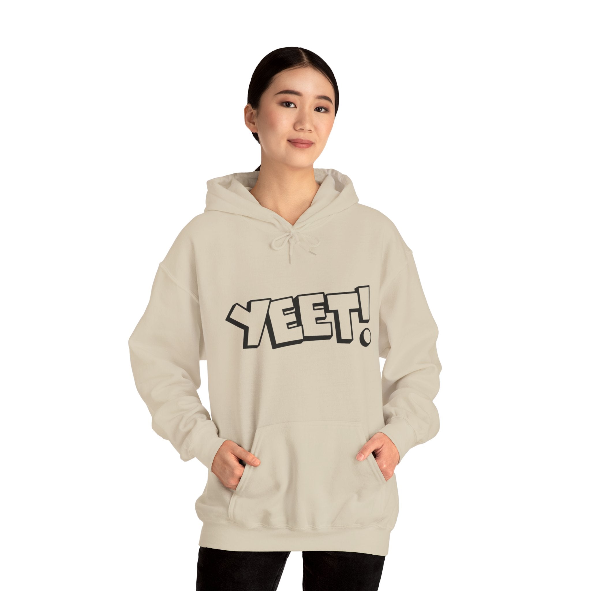 Yeet Graphic Hoodies, Gift for Her - Gift for Him, Sports Fan Wrestling Unisex Hooded Sweatshirt, Casual Outwear