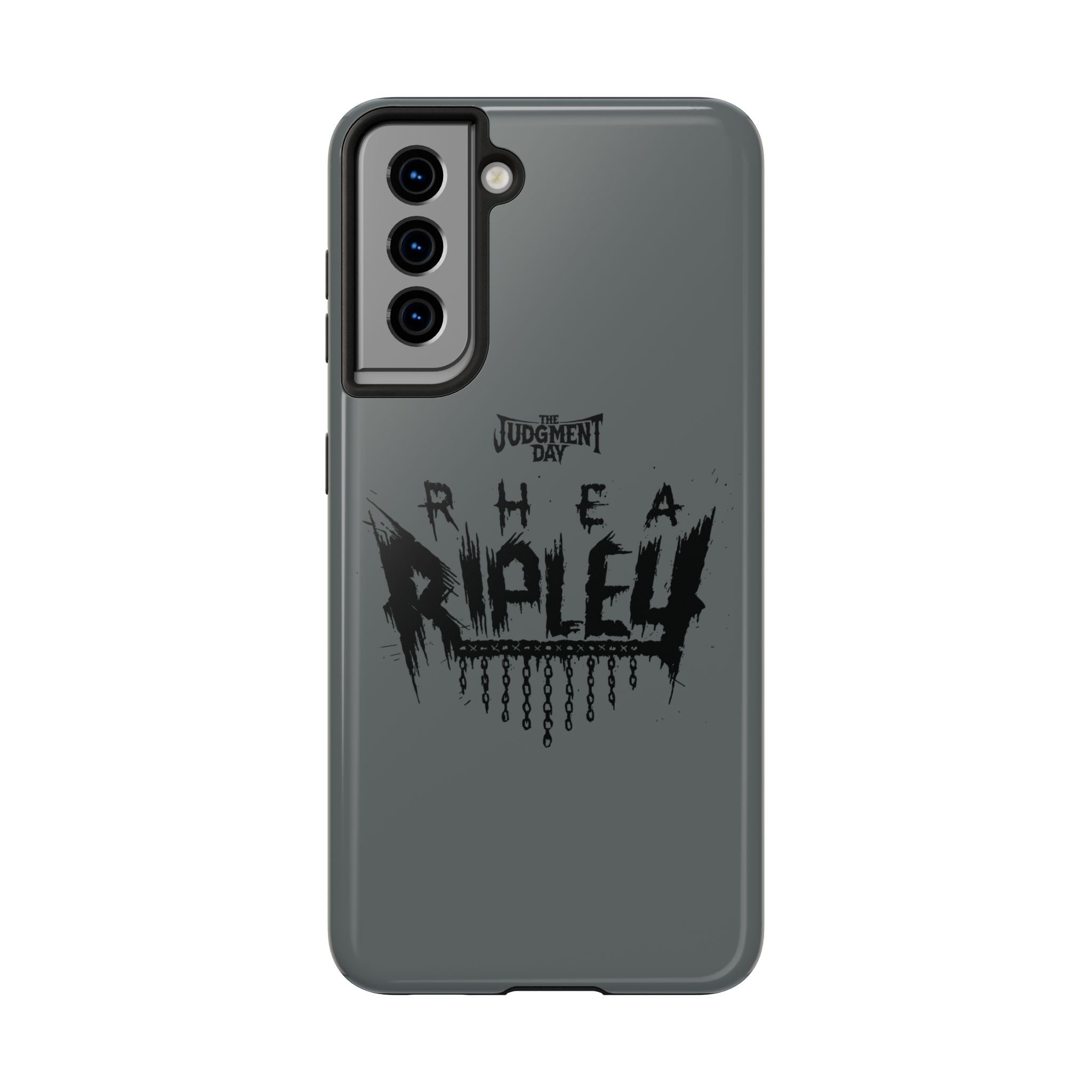 Rhea Ripley Black Graphic Design, iPhone and Samsung Case Cool Graphic Sports Fan Phone Case