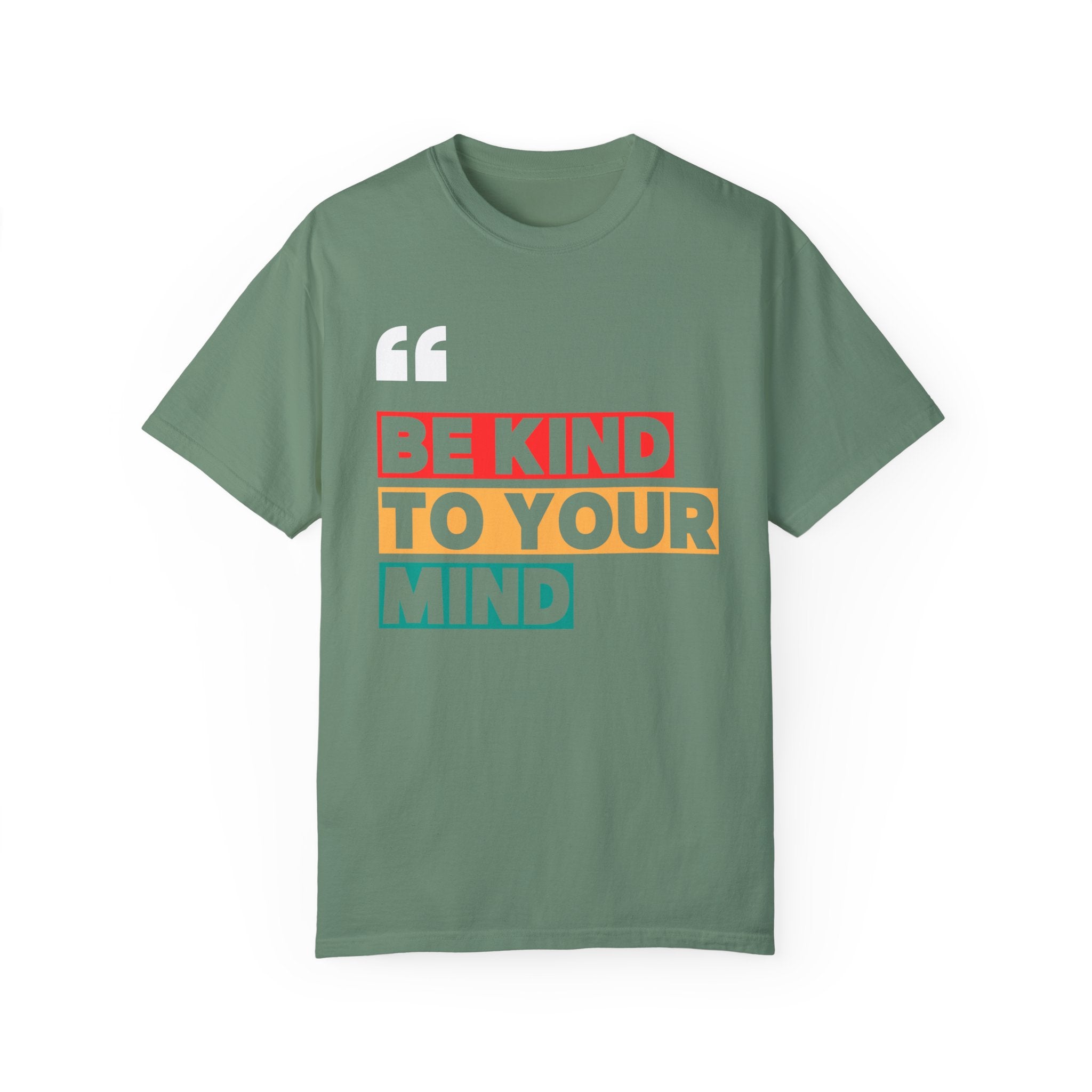 Be Kind to Your Mind, Graphic Design Unisex T-shirt, Casual Cotton Outwear, Gift for Him- Gift for Her, Stylish Tee, Cool Shirt, Trendy Apparel, Comfortable Top,