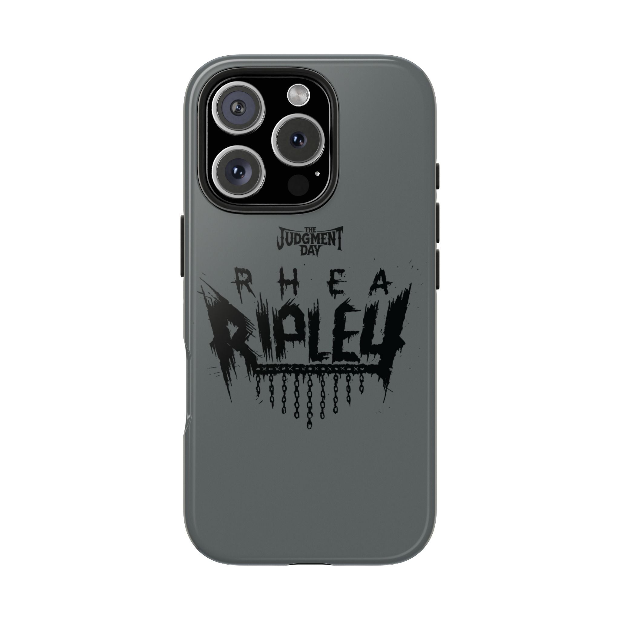 Rhea Ripley Black Graphic Design, iPhone and Samsung Case Cool Graphic Sports Fan Phone Case