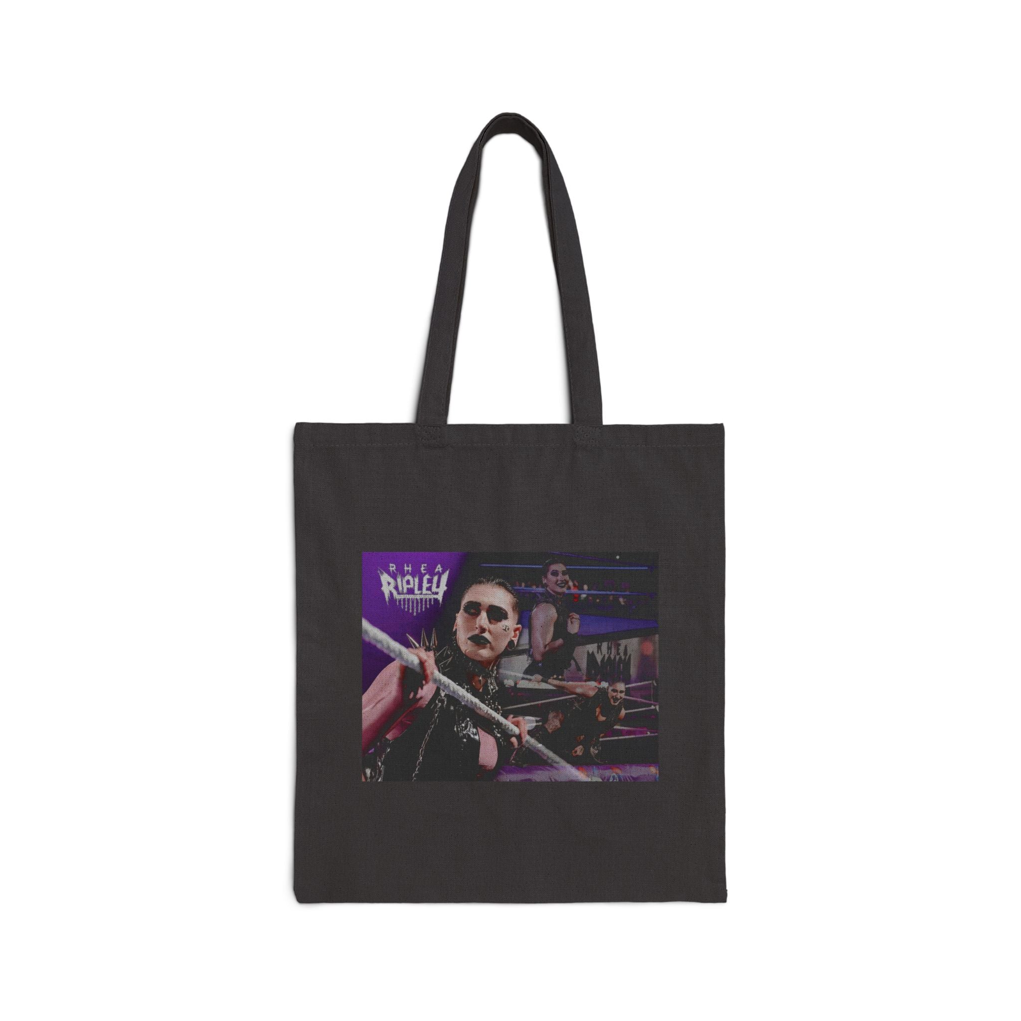 Rhea Ripley Wrap Graphic Portrait Design, Sports Fan Tote Bag, Unisex , Gift Tote Bag for Him-Her