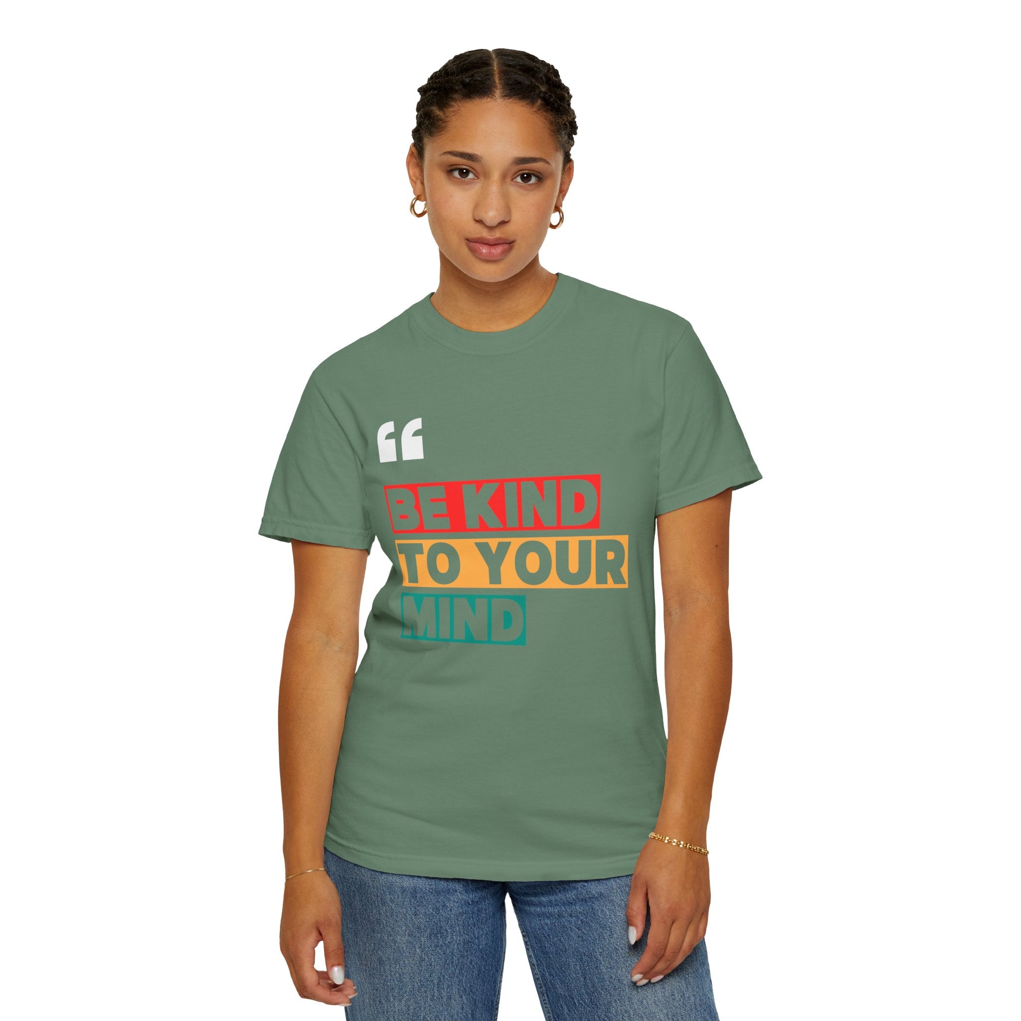 Be Kind to Your Mind, Graphic Design Unisex T-shirt, Casual Cotton Outwear, Gift for Him- Gift for Her, Stylish Tee, Cool Shirt, Trendy Apparel, Comfortable Top,