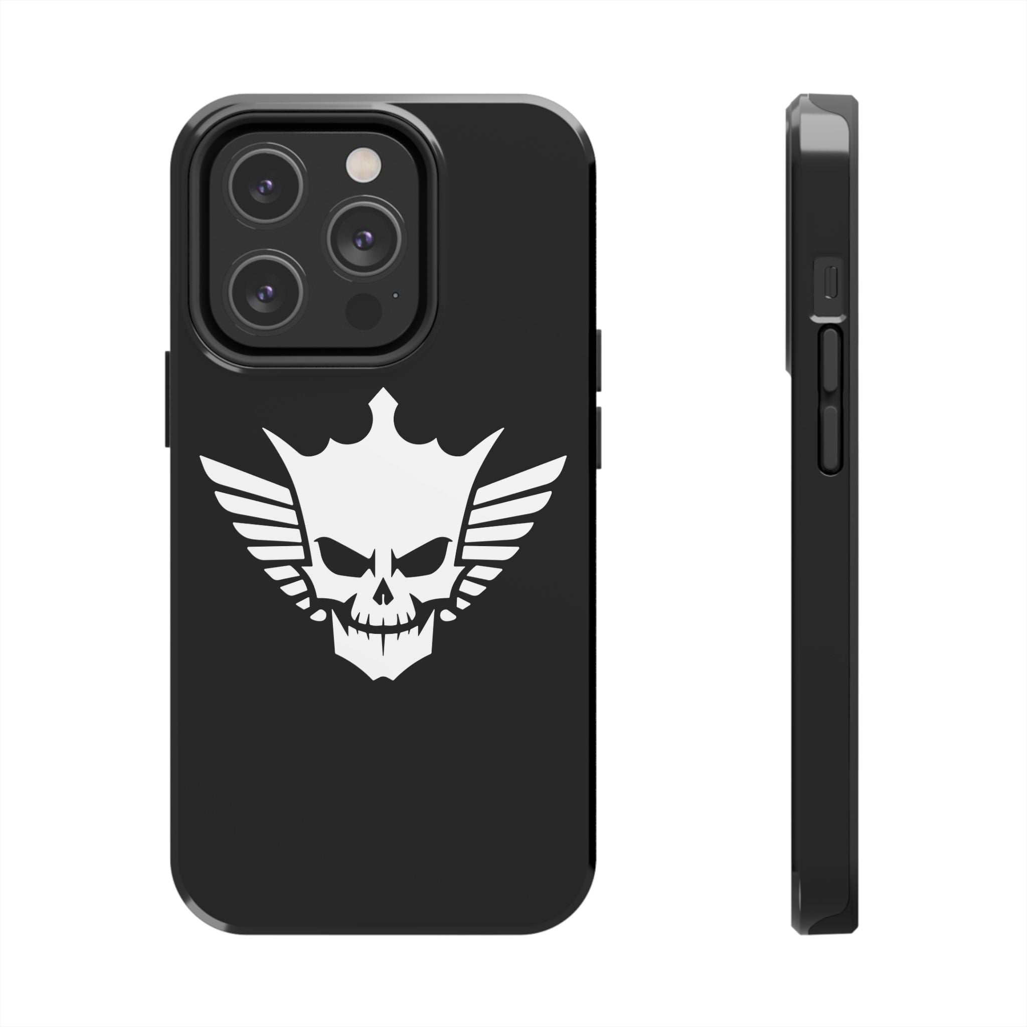 Cody Rhodes White Skull Design, iPhone and Samsung Case Cool Graphic Sports Fan Phone Case