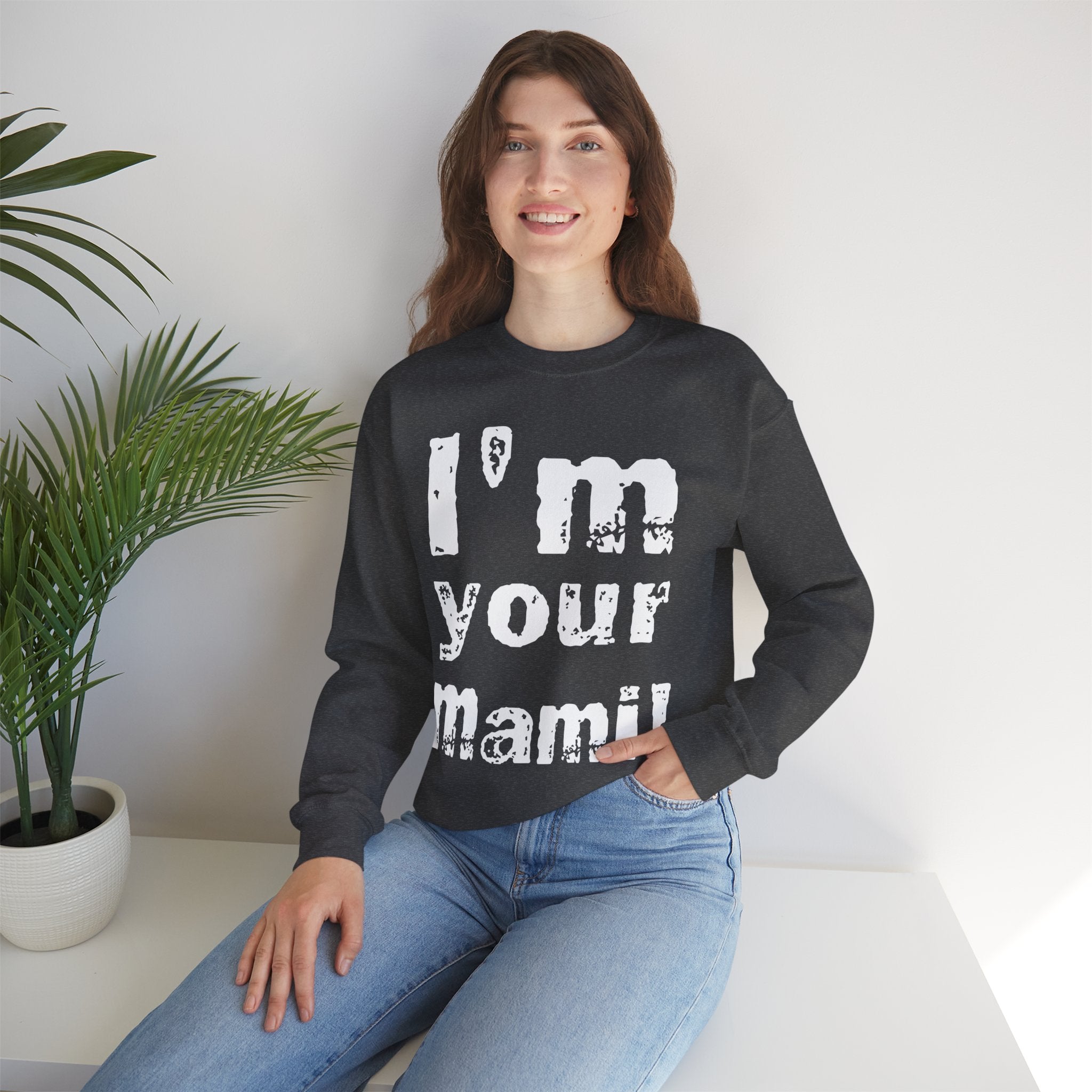 I'm Your Mami, Rhea Ripley Fans Sweatshirt, Best of Rhea Design, Wrestling Fan Unisex Sweatshirt - Gift for Him or Her, Casual Outwear, Heavy Blend Crewneck Sweatshirt