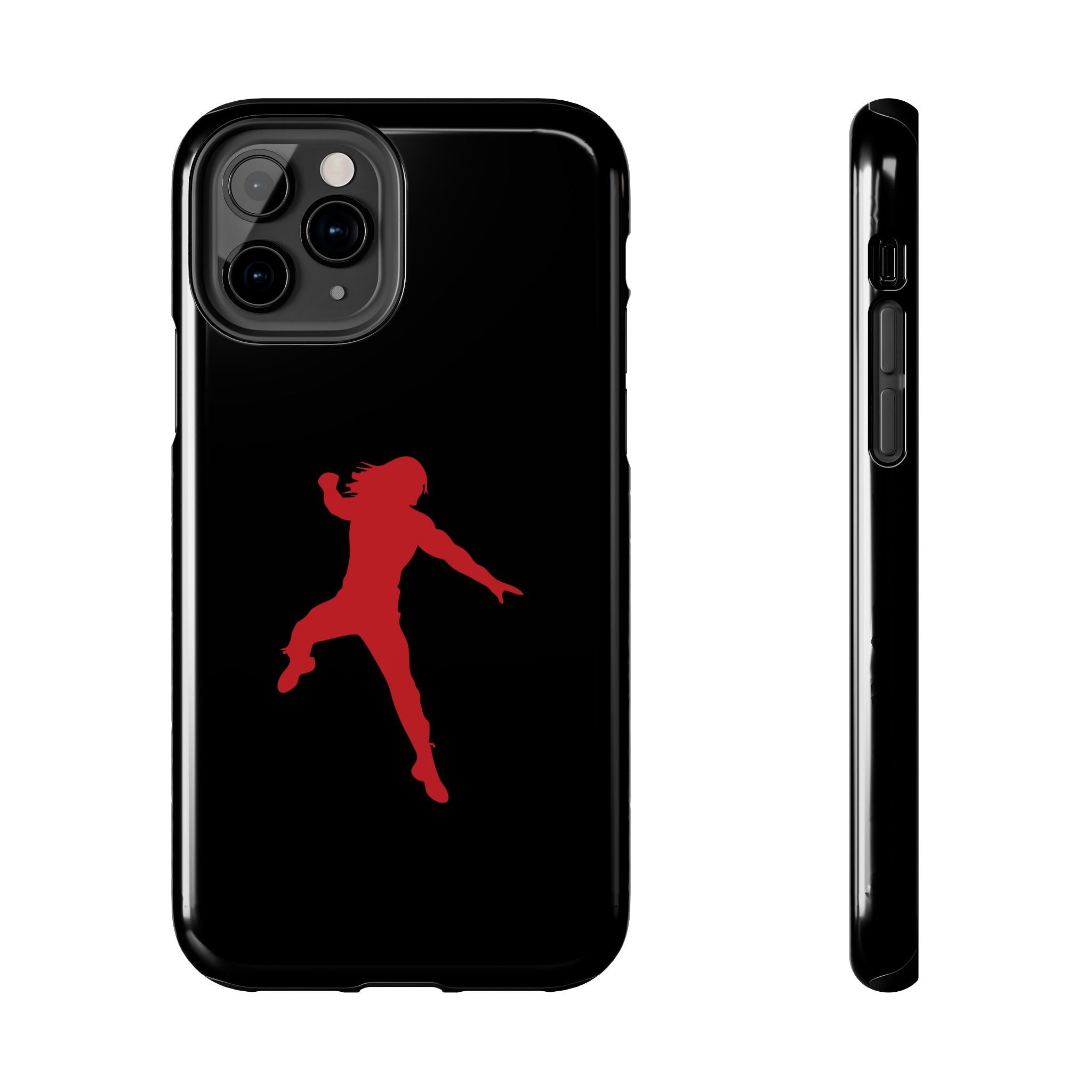 Roman Reigns Jump Red Graphic Design, iPhone and Samsung Case Cool Graphic Sports Fan Phone Case