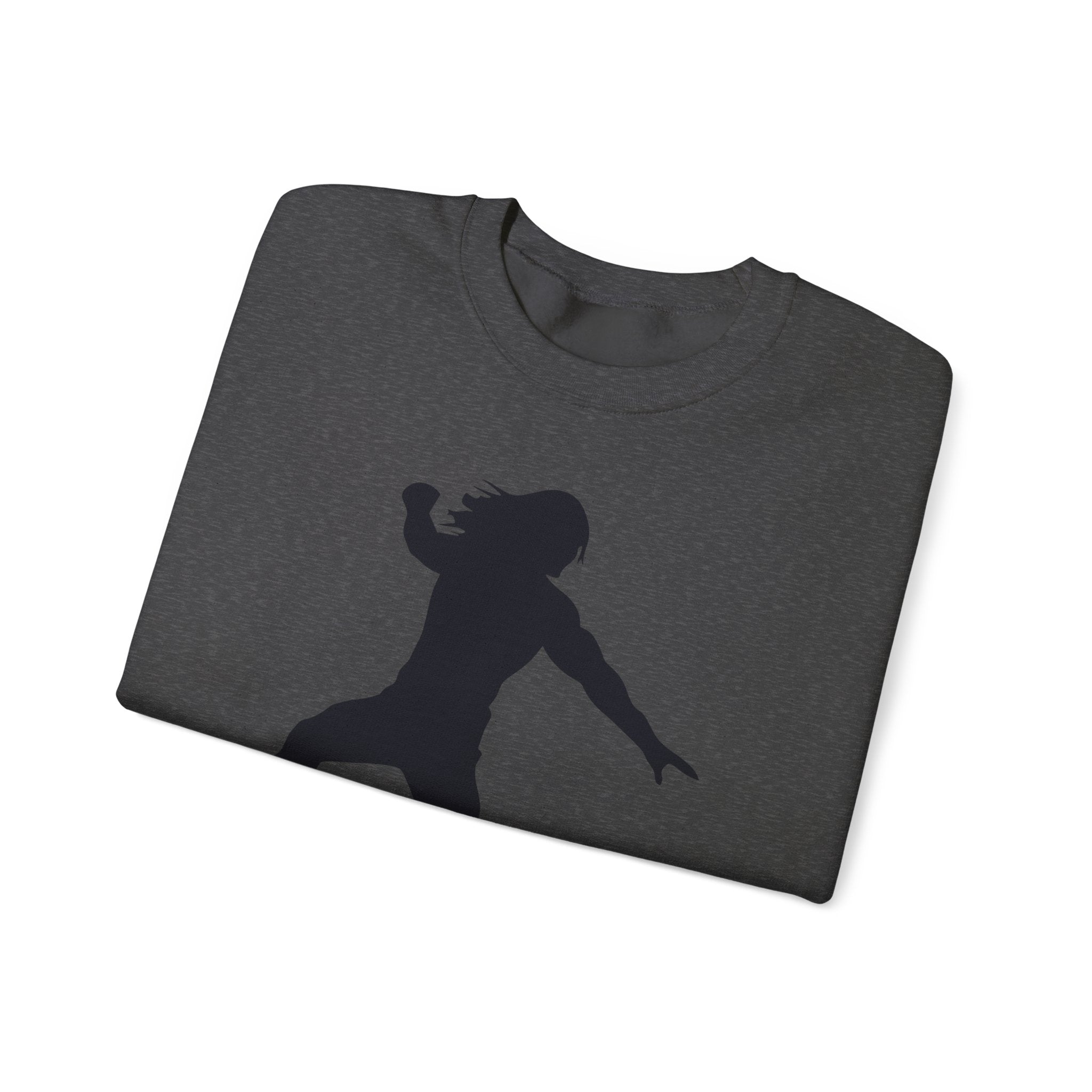 Roman Reigns Black Design, Wrestling Fan Unisex Sweatshirt - Gift for Him or Her, Casual Outwear, Graphic Design, Heavy Blend Crewneck Sweatshirt