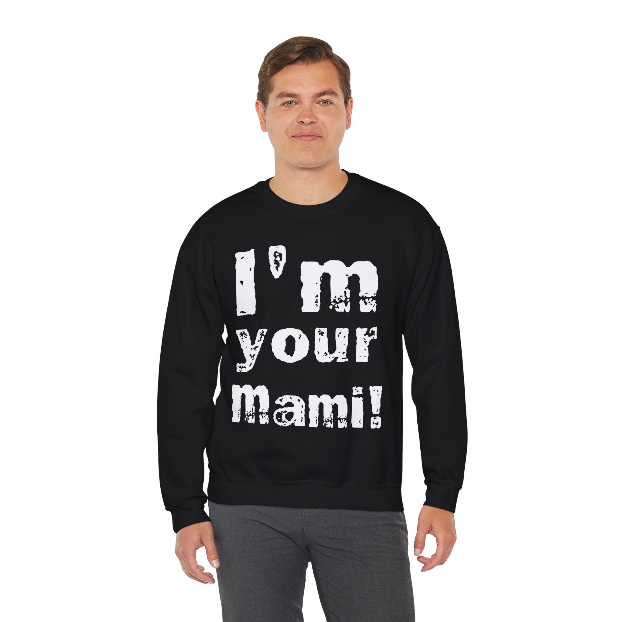 I'm Your Mami, Rhea Ripley Fans Sweatshirt, Best of Rhea Design, Wrestling Fan Unisex Sweatshirt - Gift for Him or Her, Casual Outwear, Heavy Blend Crewneck Sweatshirt