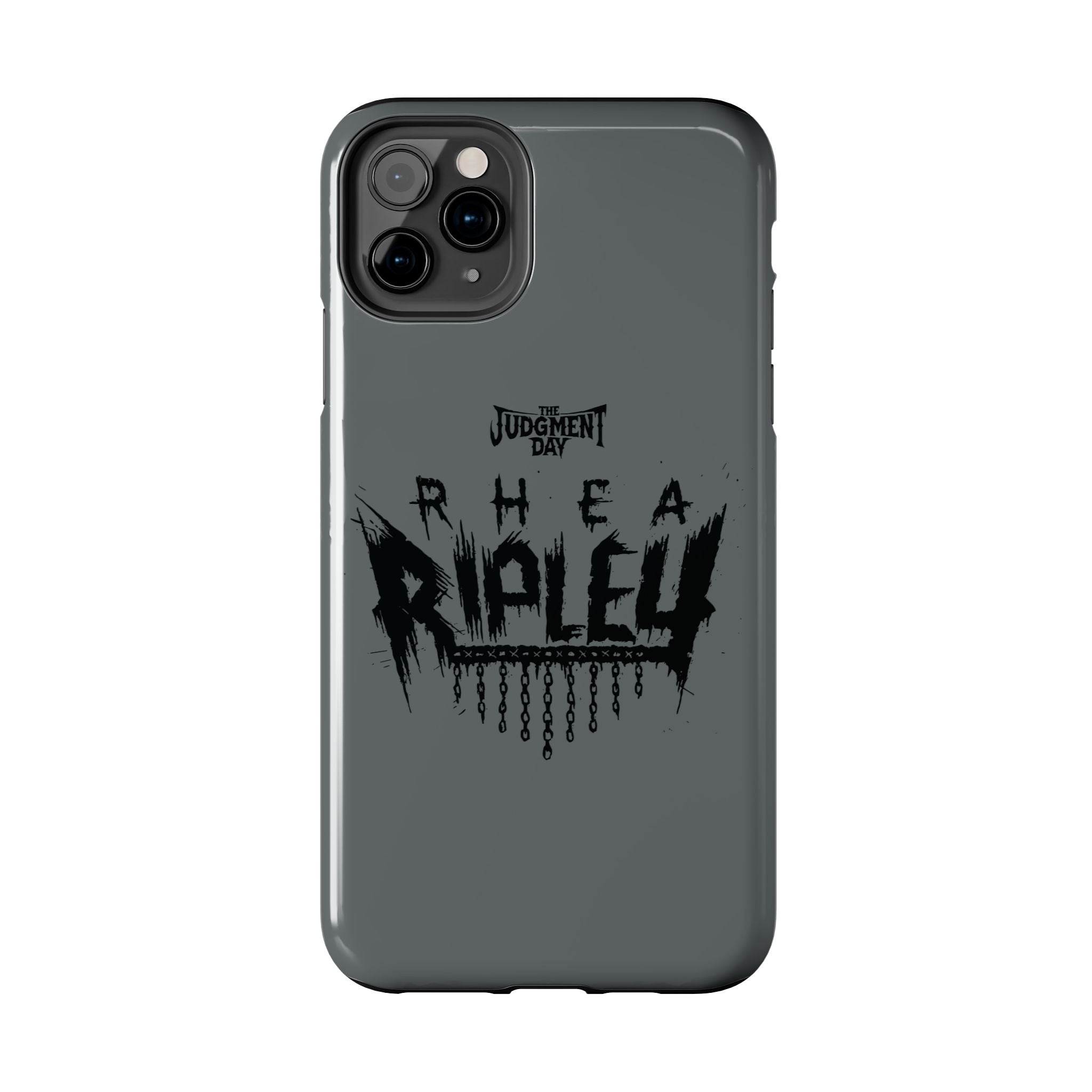 Rhea Ripley Black Graphic Design, iPhone and Samsung Case Cool Graphic Sports Fan Phone Case