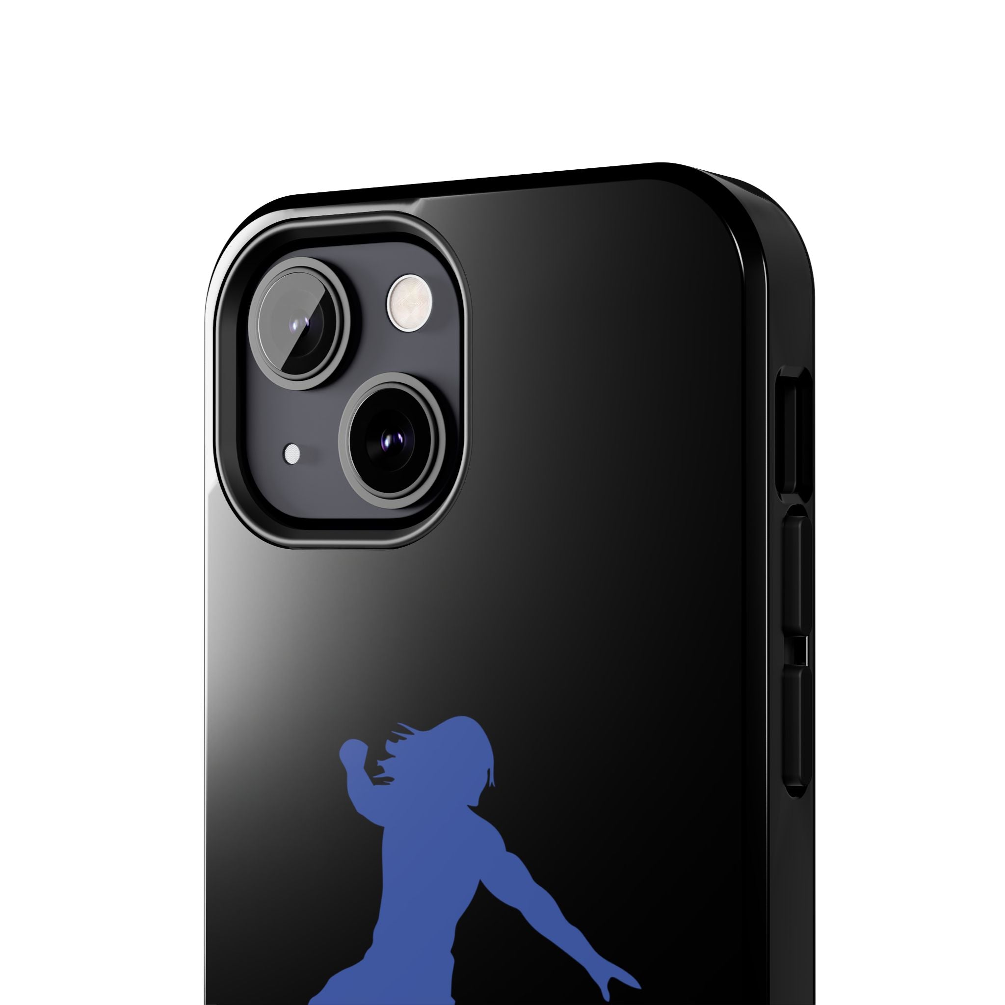 Roman Reigns Jump Blue Graphic Design, iPhone and Samsung Case Cool Graphic Sports Fan Phone Case