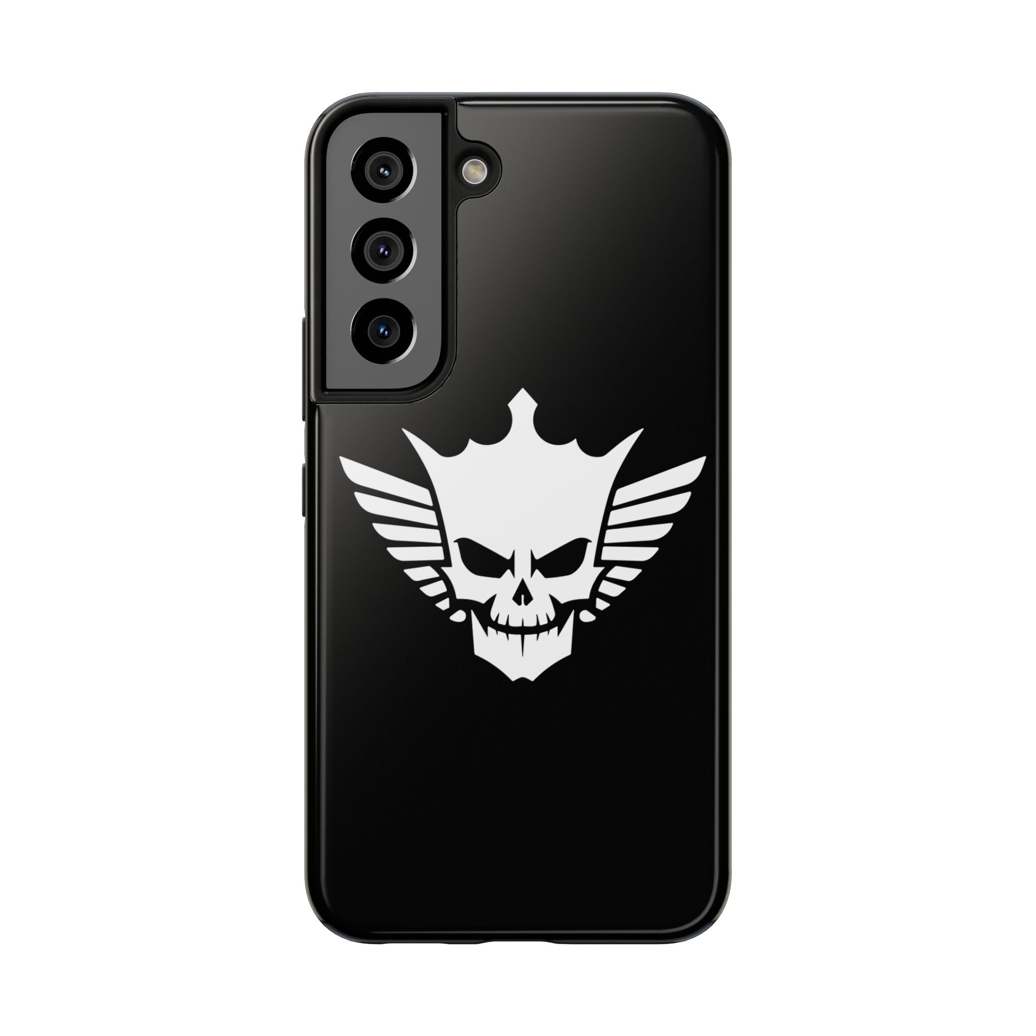 Cody Rhodes White Skull Design, iPhone and Samsung Case Cool Graphic Sports Fan Phone Case