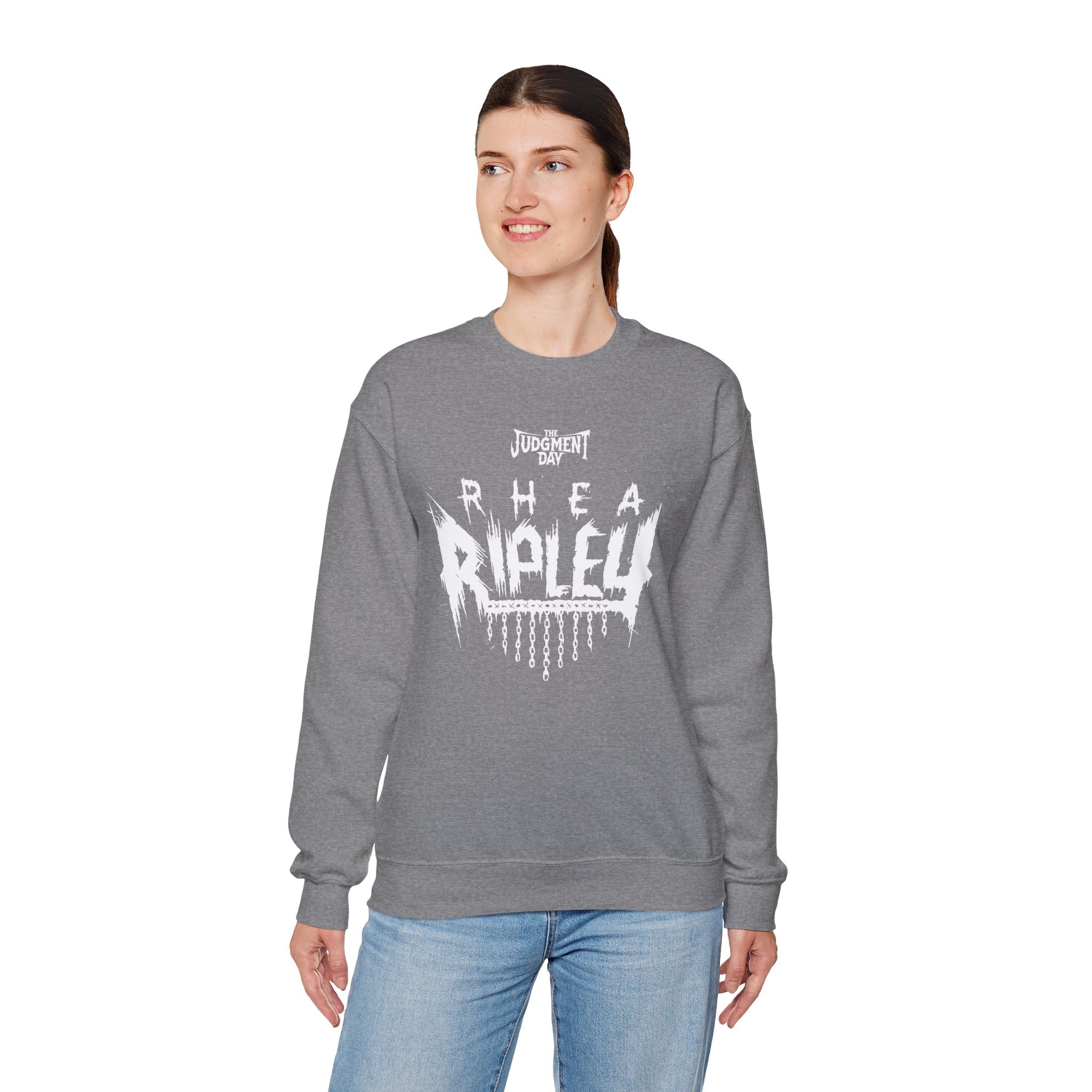 Judgement Day, Rhea Ripley Fans Sweatshirt, Wrestling Fan Unisex Sweatshirt - Gift for Him or Her, Casual Outwear, Heavy Blend Crewneck Sweatshirt