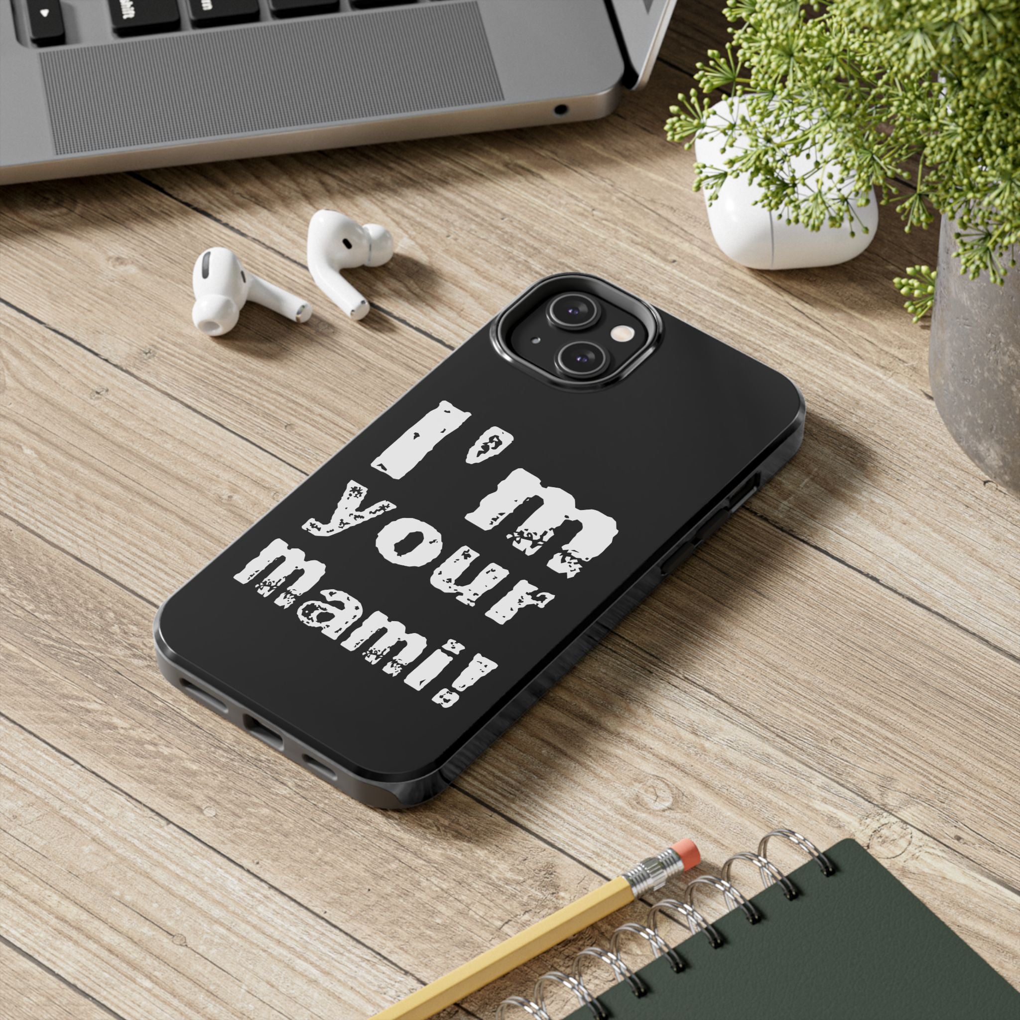 I'm Your Mami Rhea Ripley Design, iPhone and Samsung Case Cool Graphic Sports Fan Phone Case