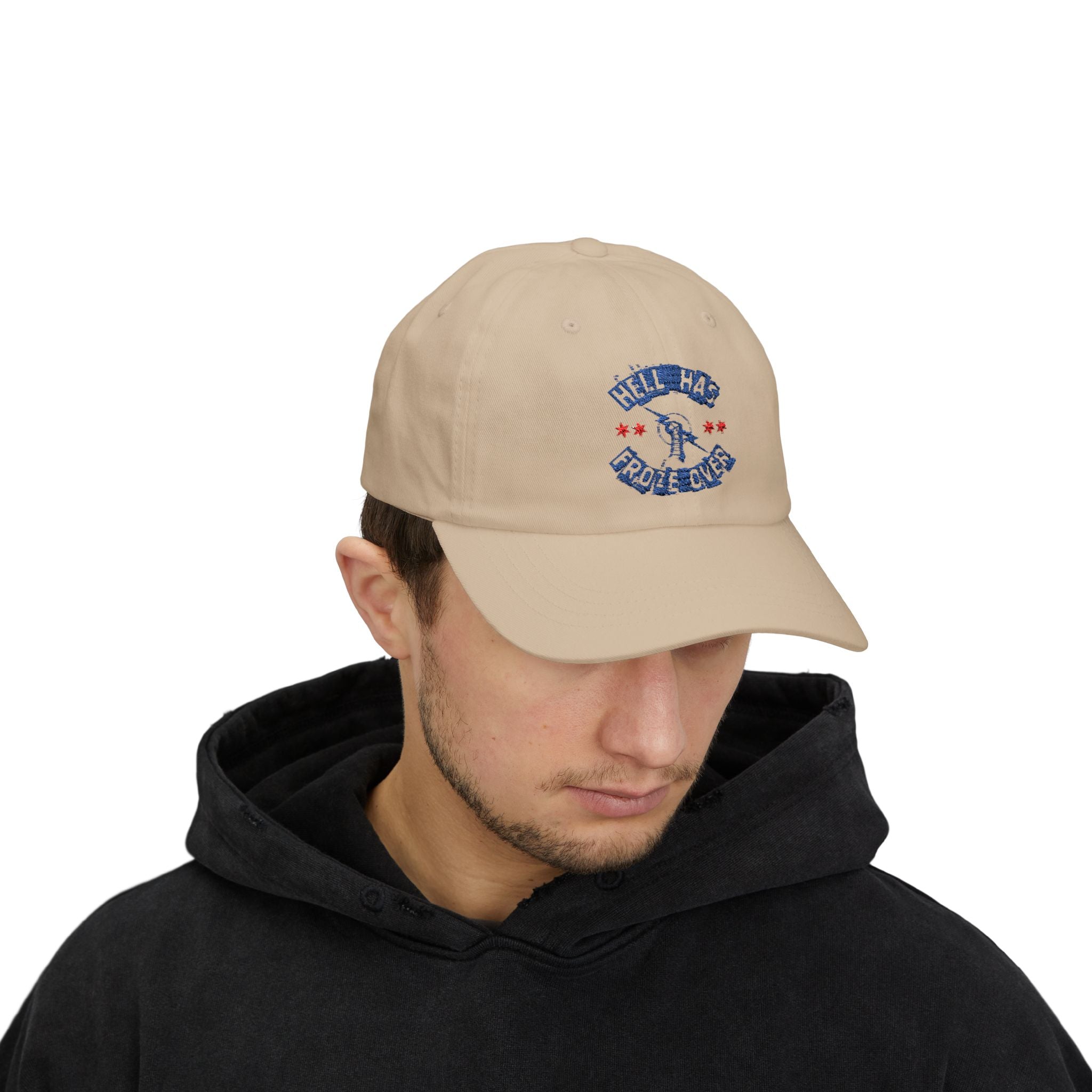 " Hell Has Froze Over " Sports Fan, Wrestling Dad Cap for Her and Him - Unisex Classic