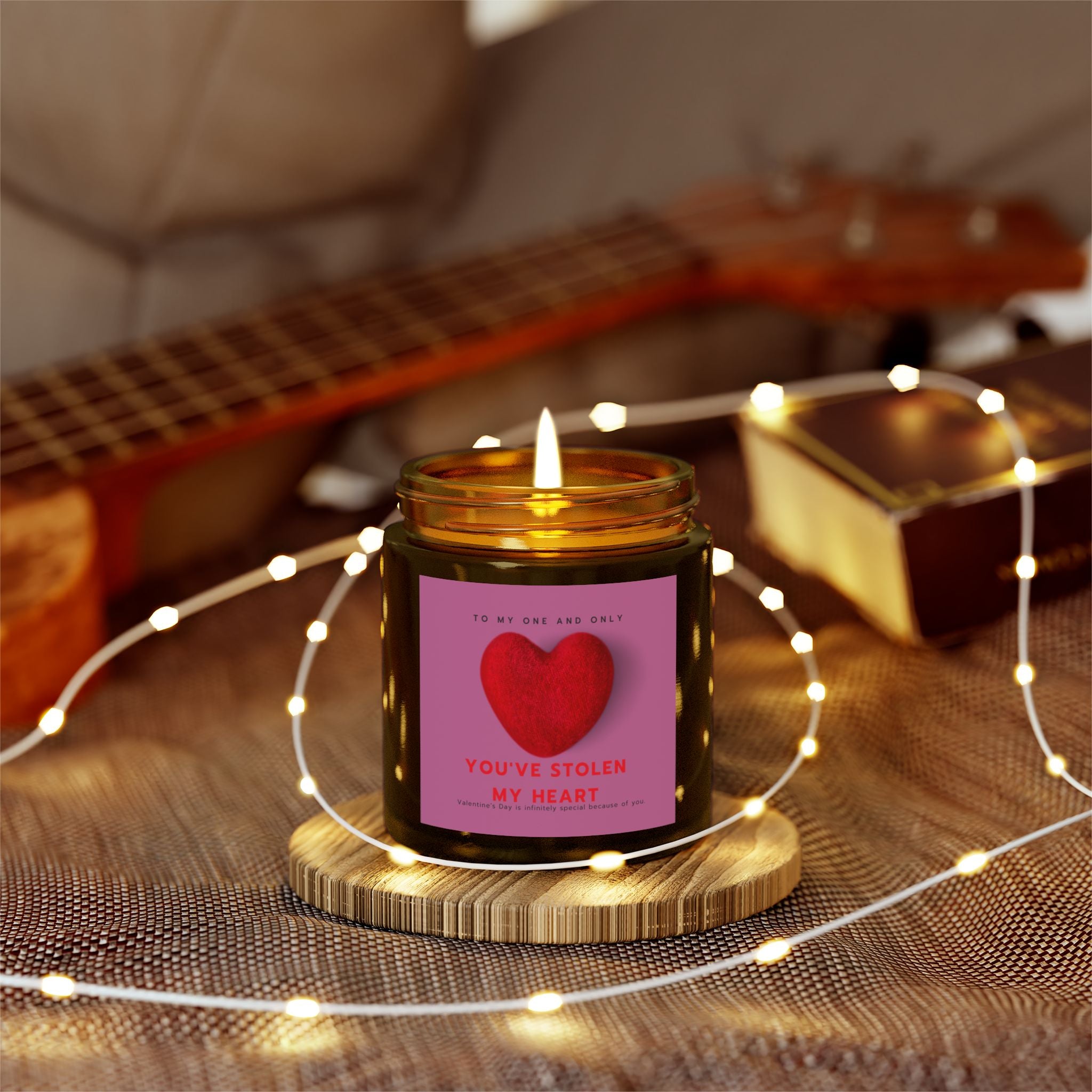 One and Only, Valentine's Day Candle, Scented Candles, Luxury Candles Gifts for Women, Stress Relief Luxury Aromatherapy Candles, Romantic Candle Valentines Day Gifts for Her