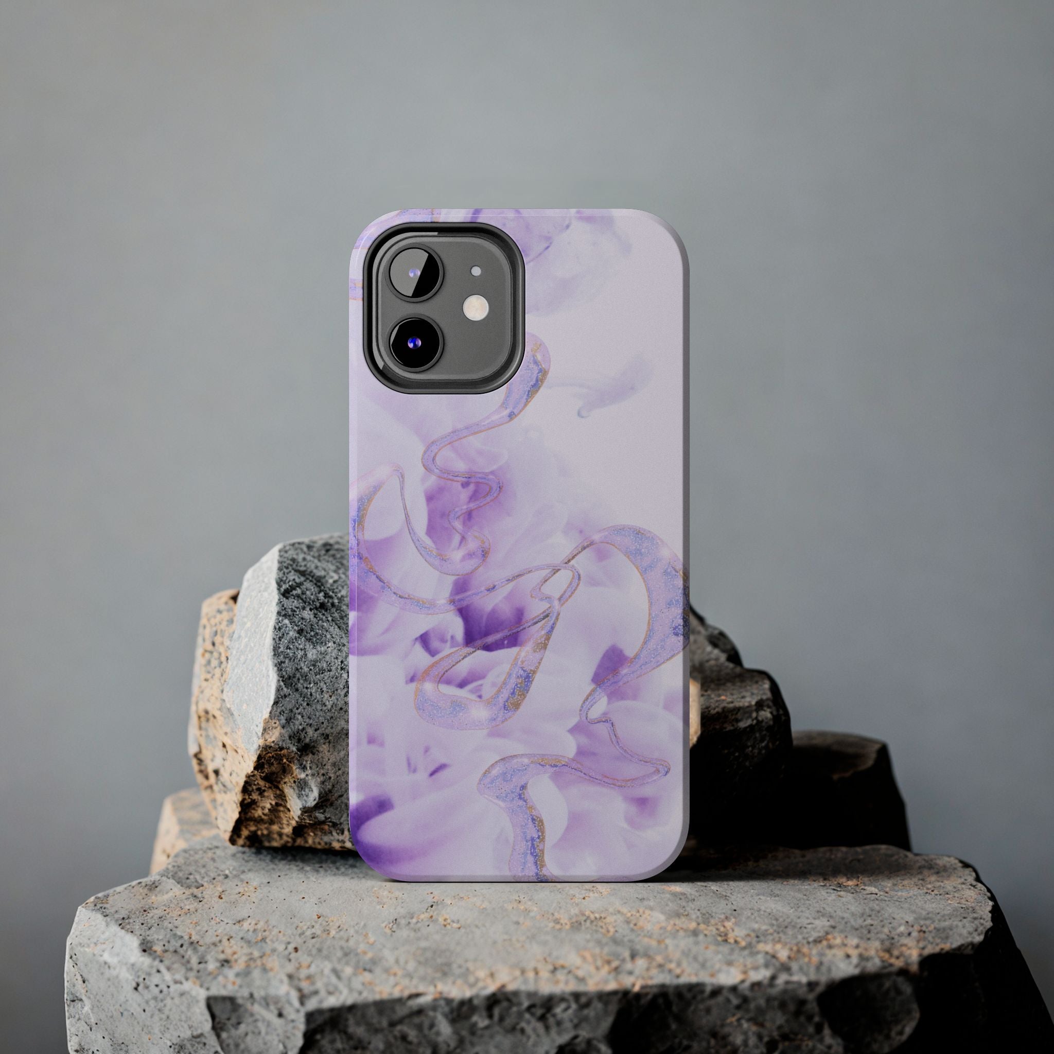 Abstract Purple Fluid Design, Elegant Phone Cases, Stylish Phone Covers, Chic Phone Protectors, Fashionable Case for Her, Trendy Smartphone Accessories