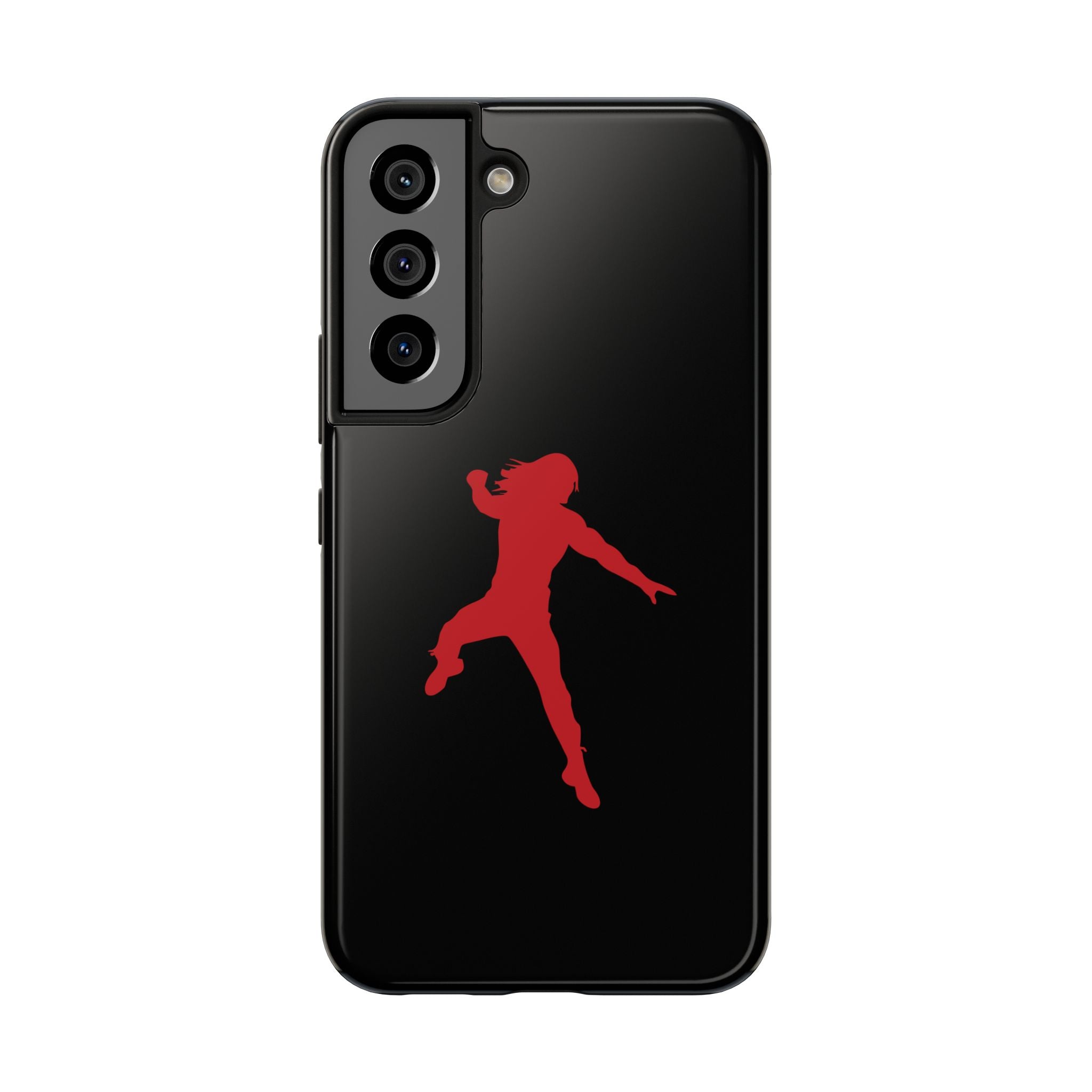 Roman Reigns Jump Red Graphic Design, iPhone and Samsung Case Cool Graphic Sports Fan Phone Case