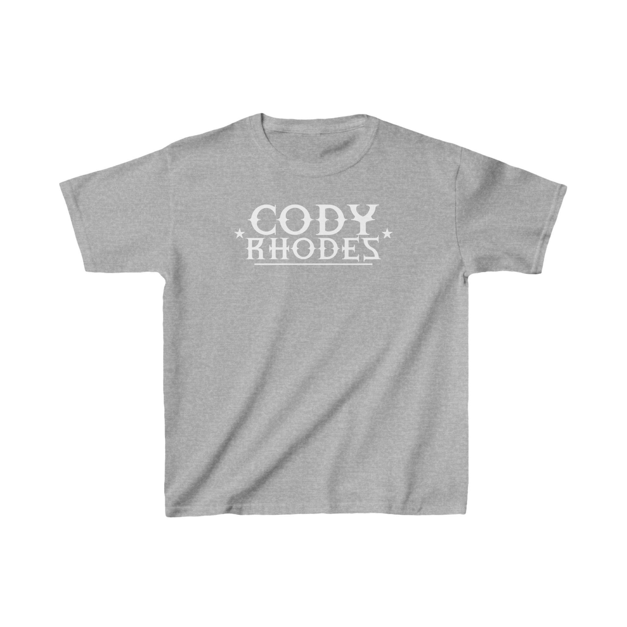 White Cody Rhodes Shirt, Unisex Kids Shirt, Sports Fan T-Shirt, Best Gift for Kids,  Cotton Shirt for Kids