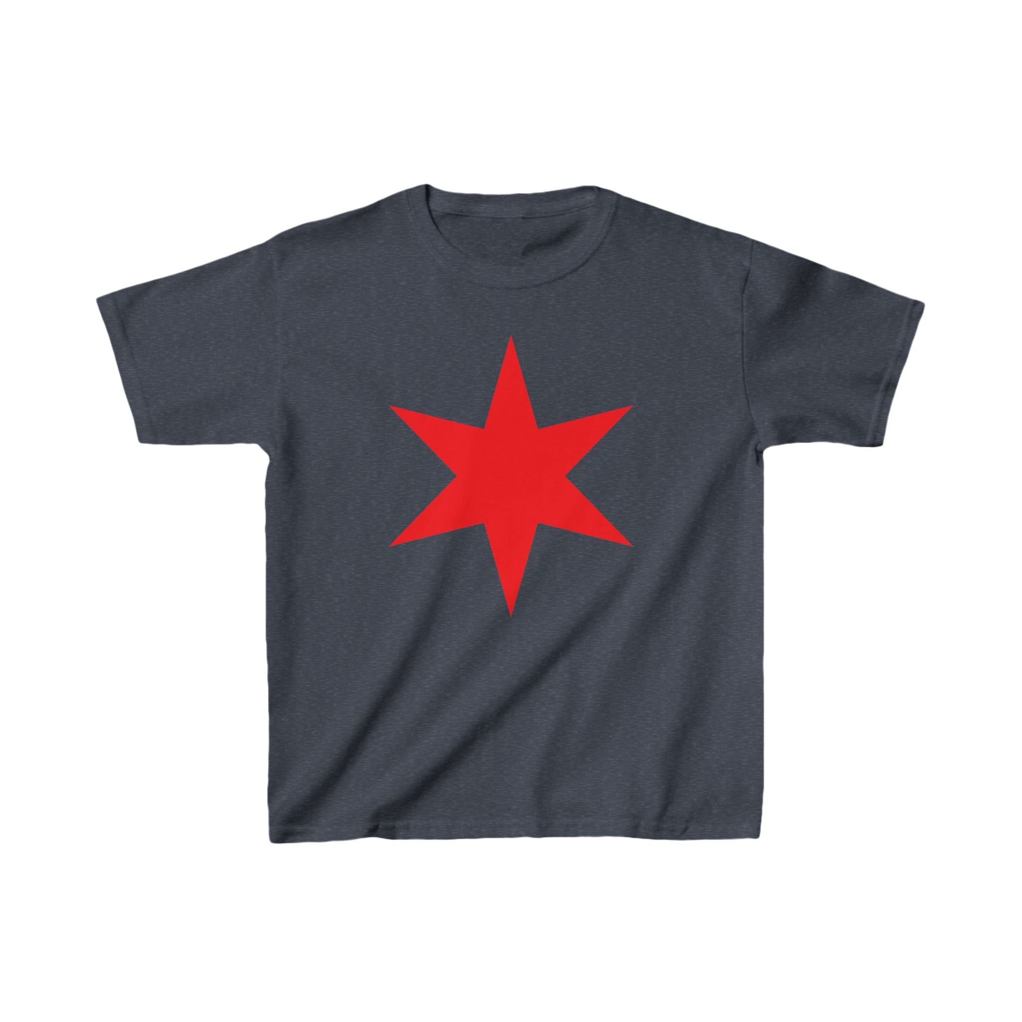 Chicago Star Shirt, Unisex Kids Shirt, Sports Fan T-Shirt, Best Gift for Kids,  Cotton Shirt for Kids, Graphic Kids Shirt