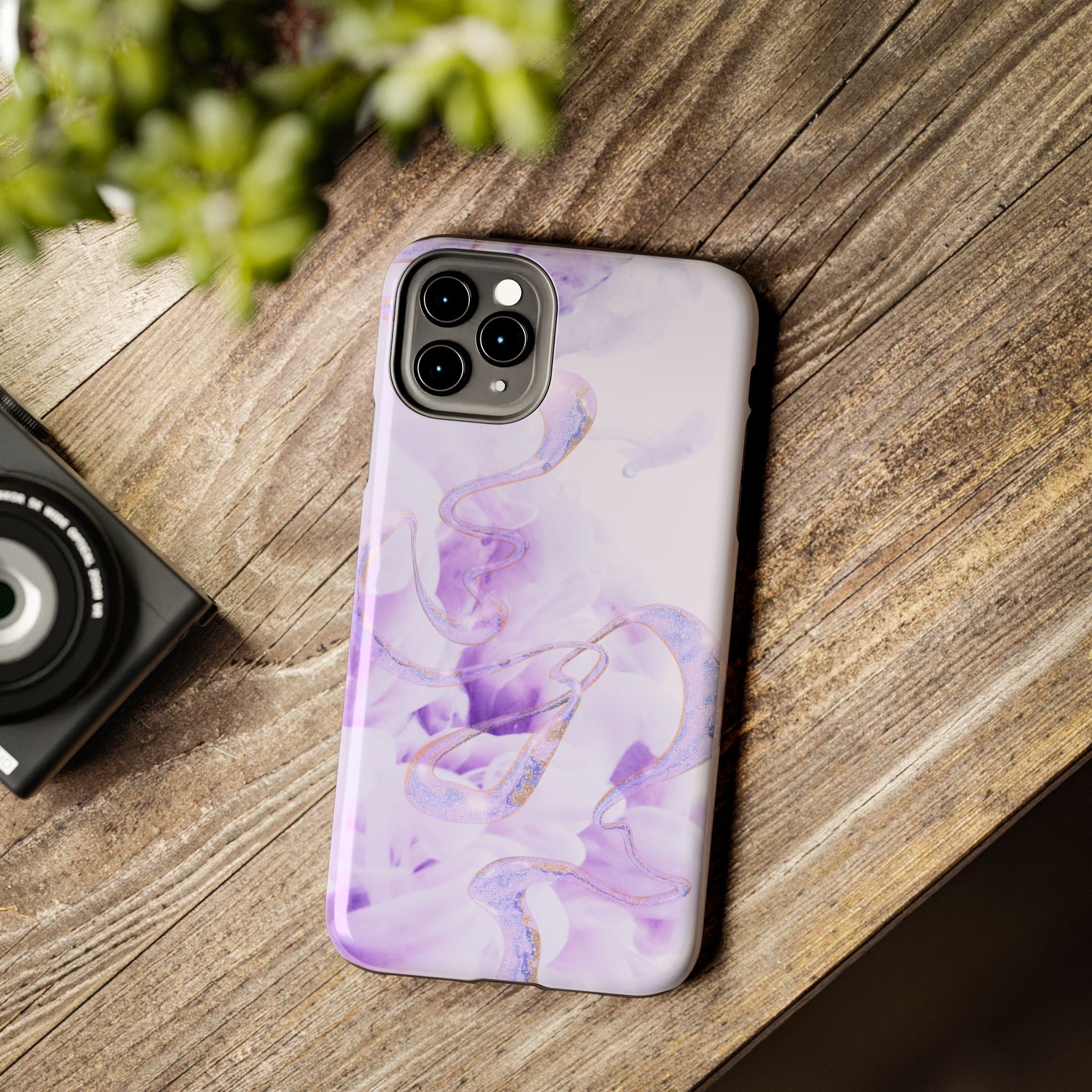 Abstract Purple Fluid Design, Elegant Phone Cases, Stylish Phone Covers, Chic Phone Protectors, Fashionable Case for Her, Trendy Smartphone Accessories